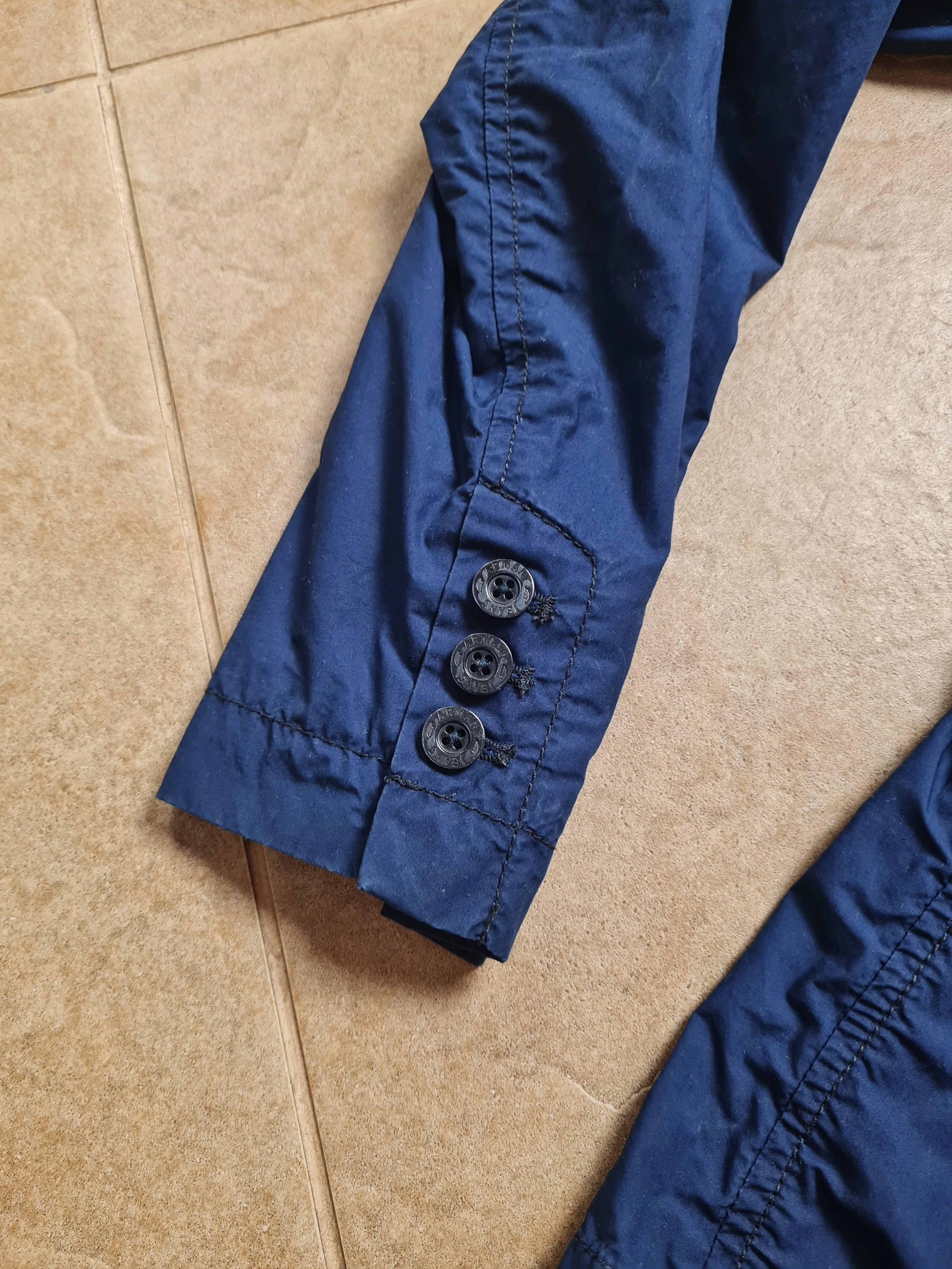 Armani Vintage Jackets ARMANI JEANS unisex Blazer Jacket Blue Size US S / EU 44-46 / 1 - 11 Thumbnail