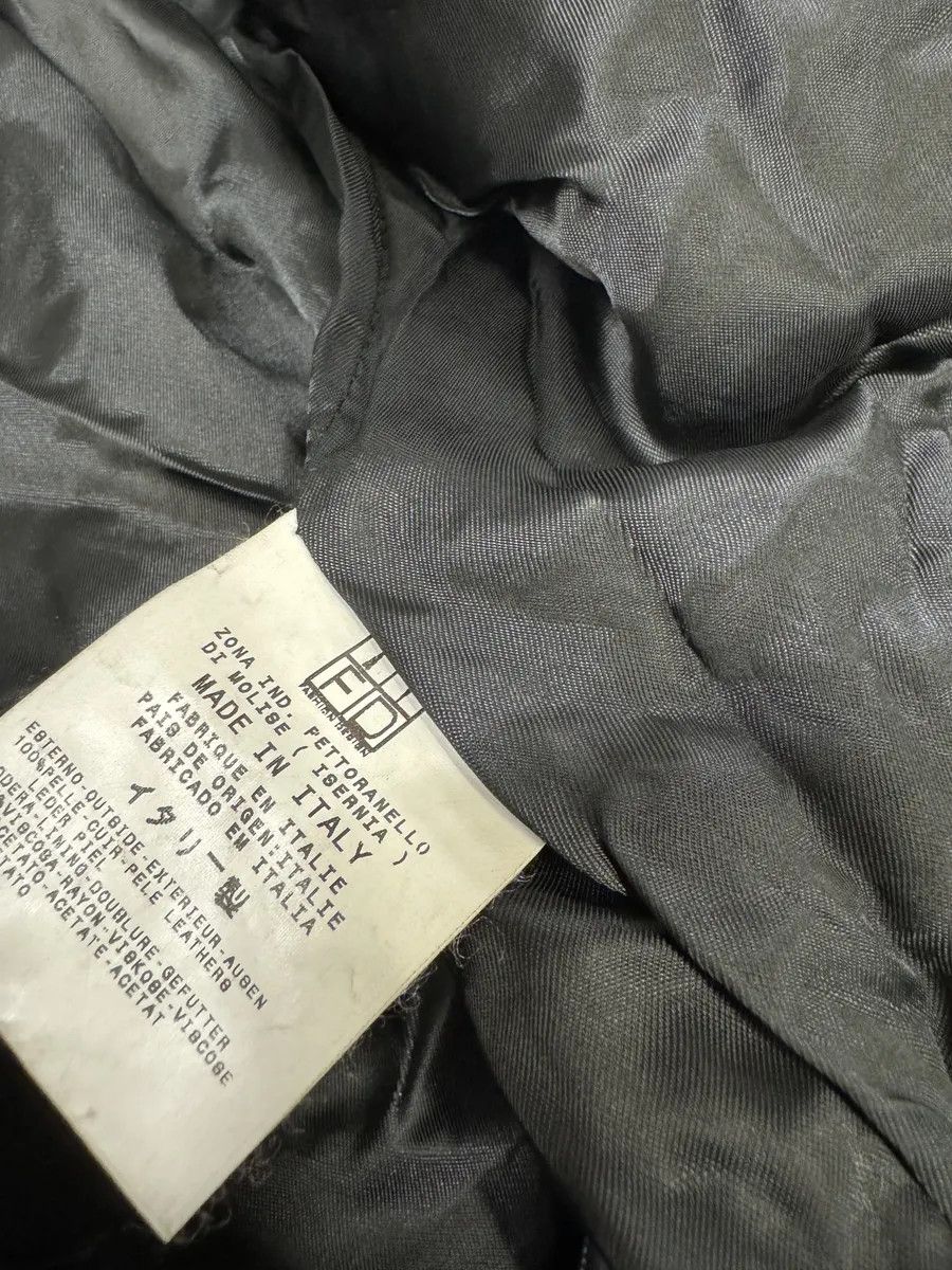 Just Cavalli 2000s Cavalli Black & Brown Fur Effect Distressed Blazer Jacket Size US S / EU 44-46 / 1 - 13 Thumbnail