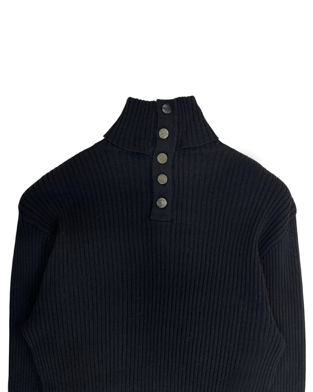 Fendi Fendi Ribbed Roll Neck Knit Size M / US 6-8 / IT 42-44 - 6 Thumbnail