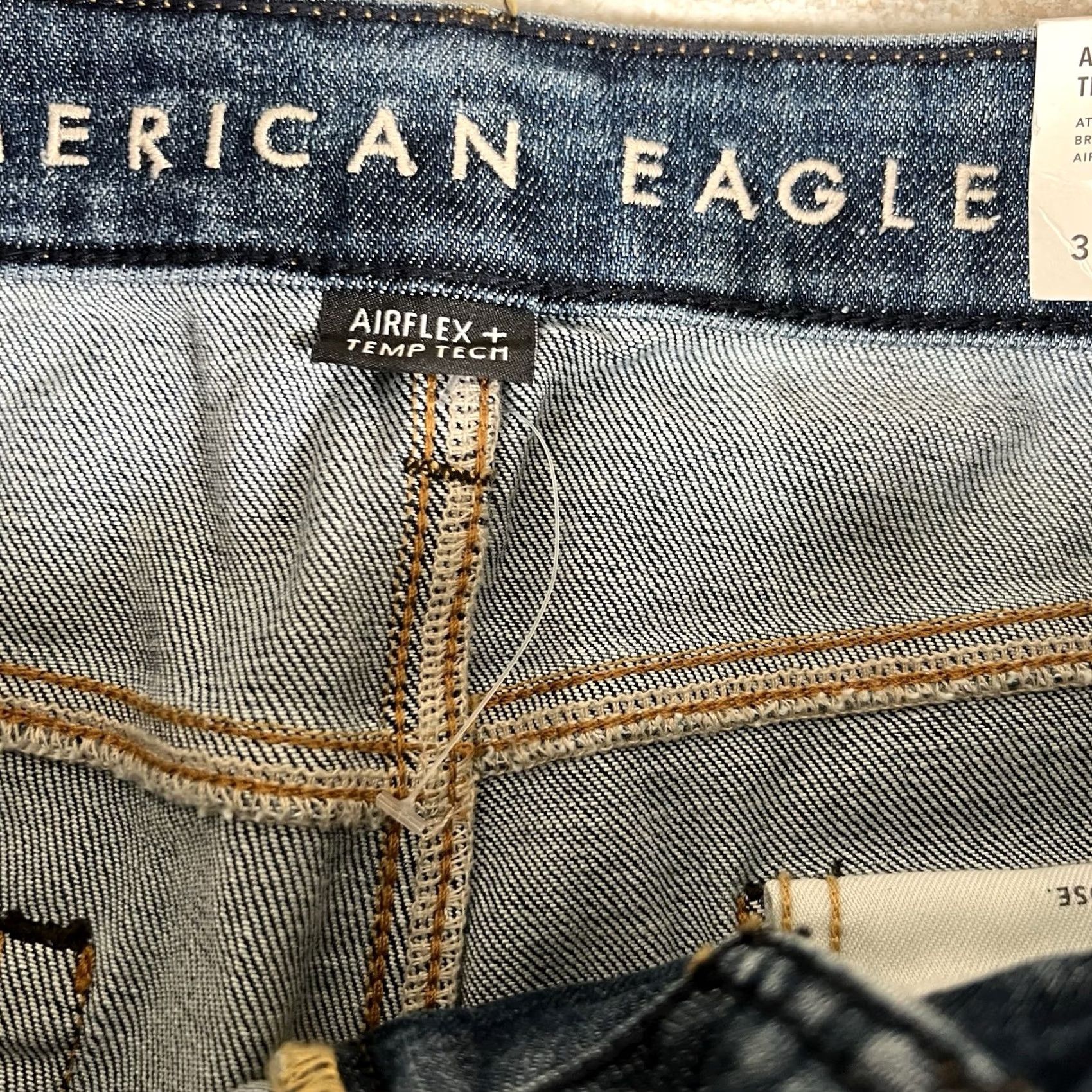 American Eagle Outfitters NWT American Eagle Outfitters Men’s Skinny Jeans Athletic 30x34 Distressed Blue NWT Mens Jeans 30 34 Distressed Athletic Skinny Jeans Size US 30 / EU 46 - 5 Thumbnail