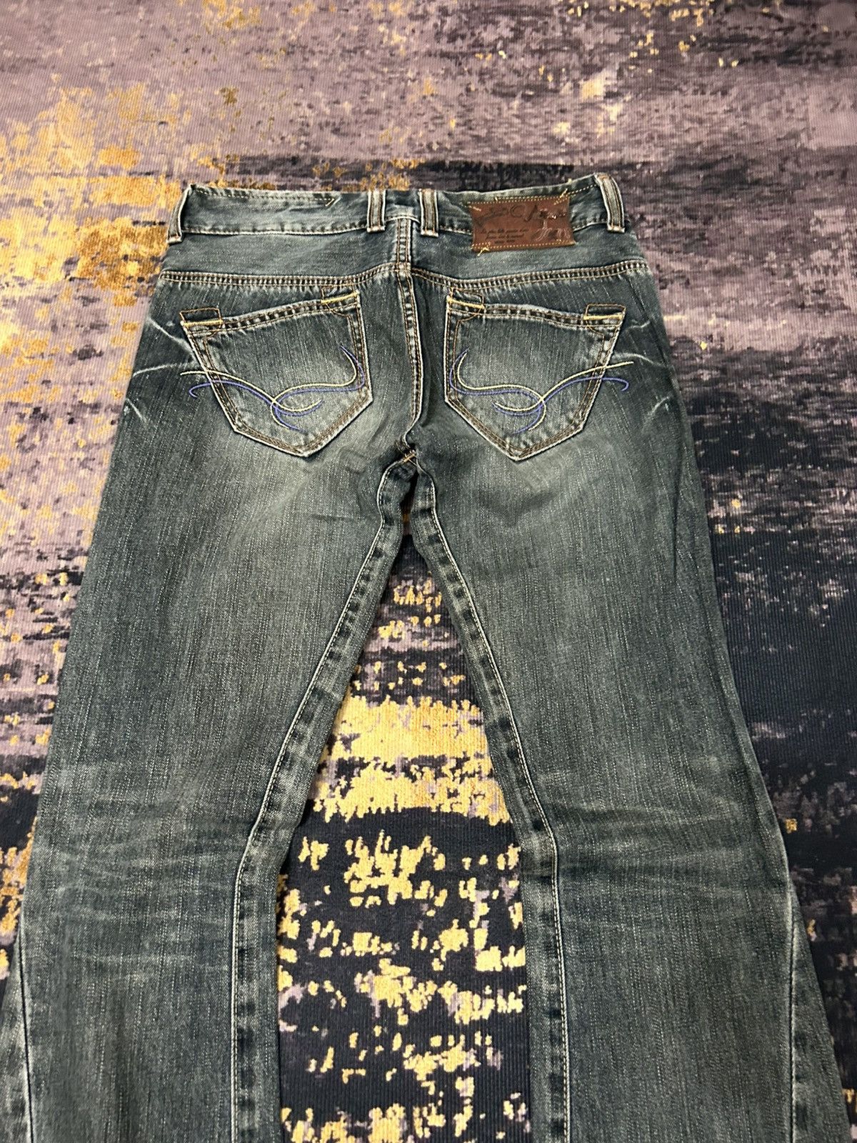 Edwin Vintage Venus Something Edwin Washed Flare Jeans Size US 30 / EU 46 - 3 Thumbnail