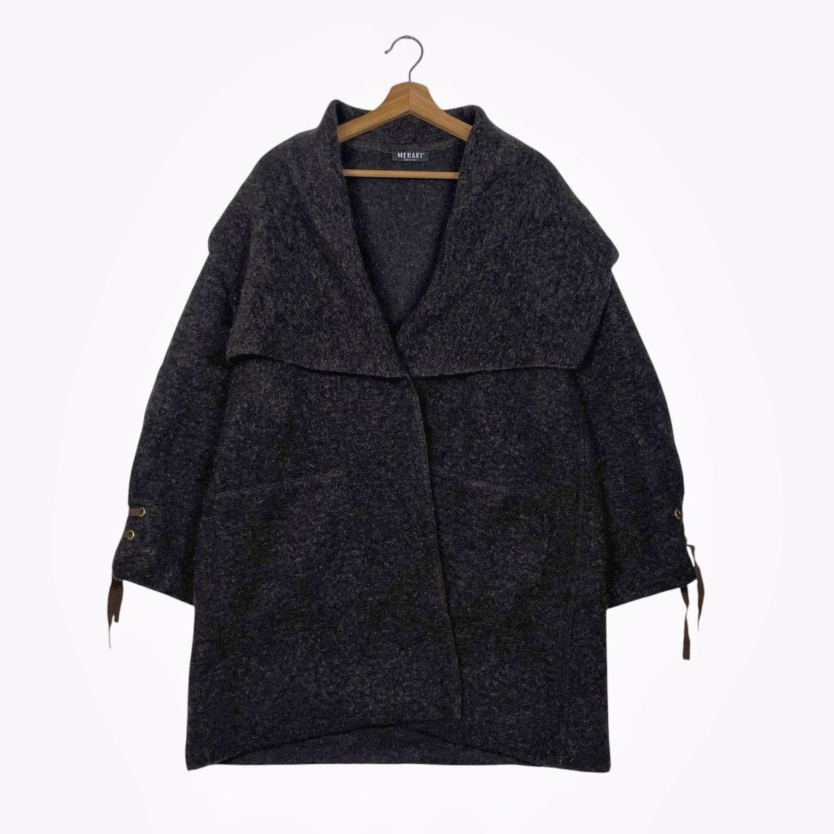 Other Mehari Wool Coat Made In Italy Size M / US 6-8 / IT 42-44 - 1 Thumbnail