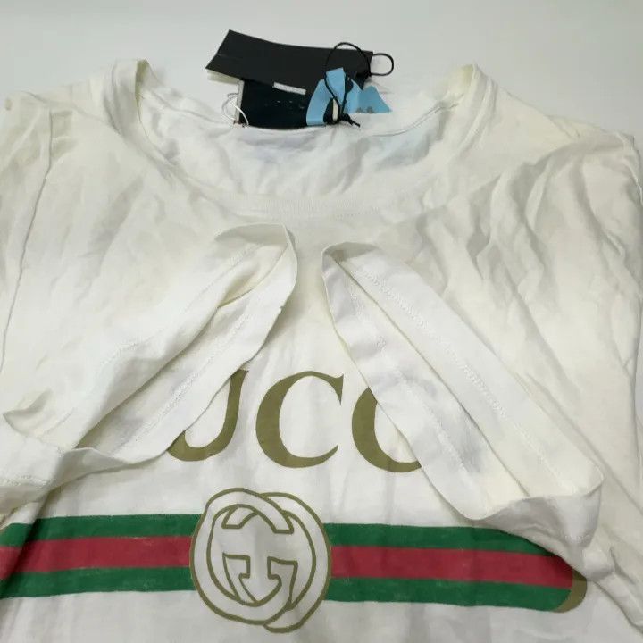 Gucci Gucci Gucci Vintage Logo Print Short Sleeve T-Shirt -2506 Size US M / EU 48-50 / 2 - 6 Thumbnail