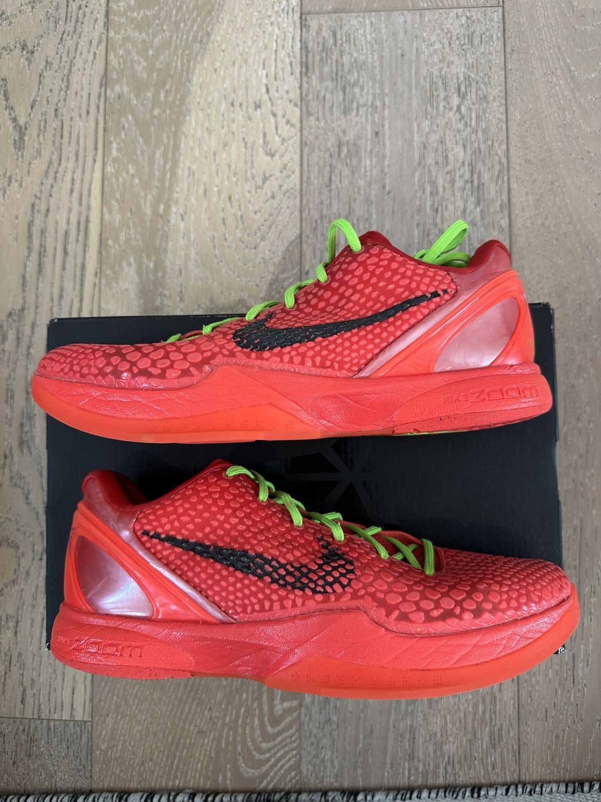 Nike Nike Kobe 6 Protro Reverse Grinch Size US 11.5 / EU 44-45 - 4 Thumbnail