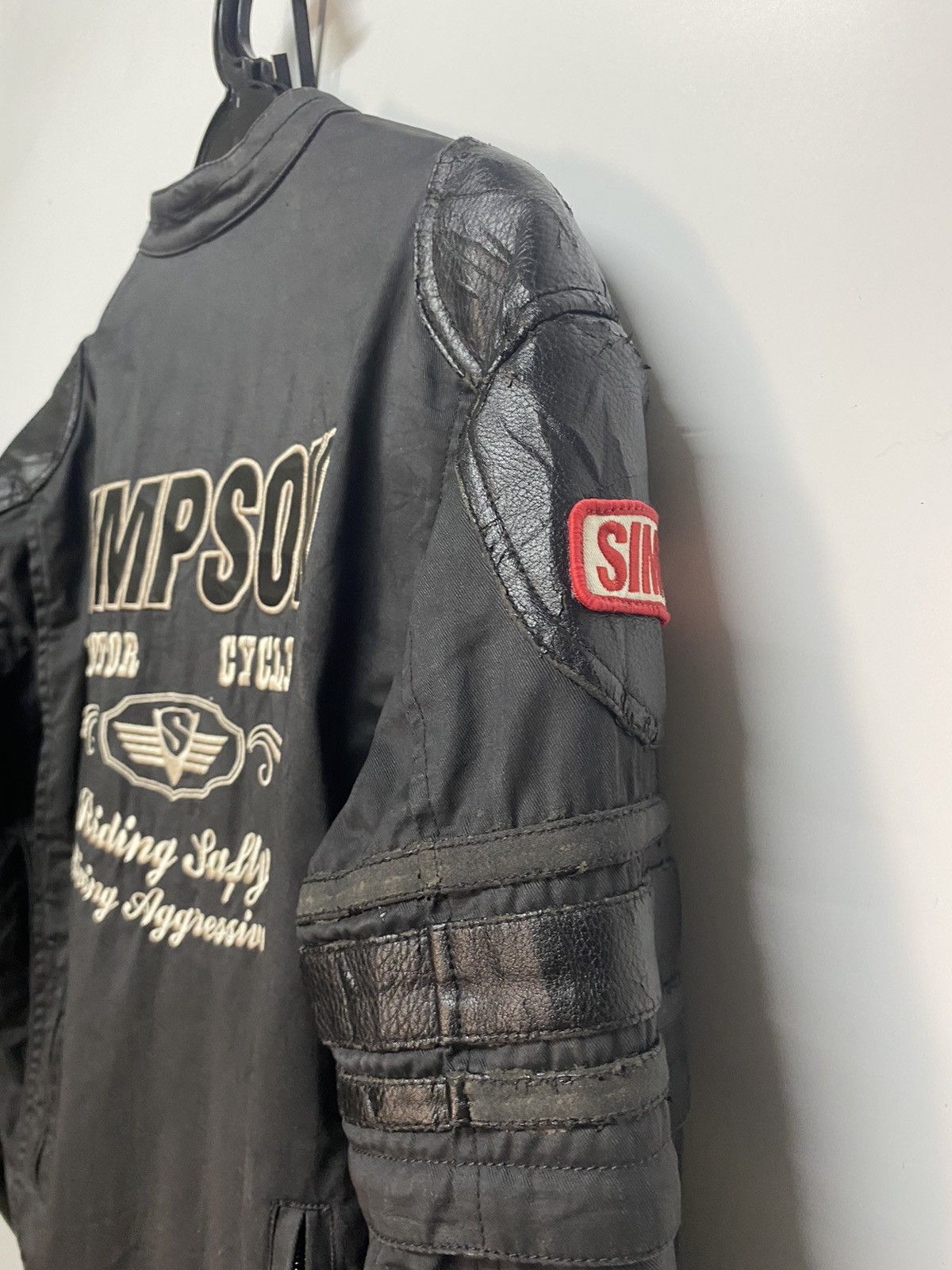 The Simpsons SIMPSON Motorcycle Riders Racer Jacket Patches Size US L / EU 52-54 / 3 - 19 Thumbnail