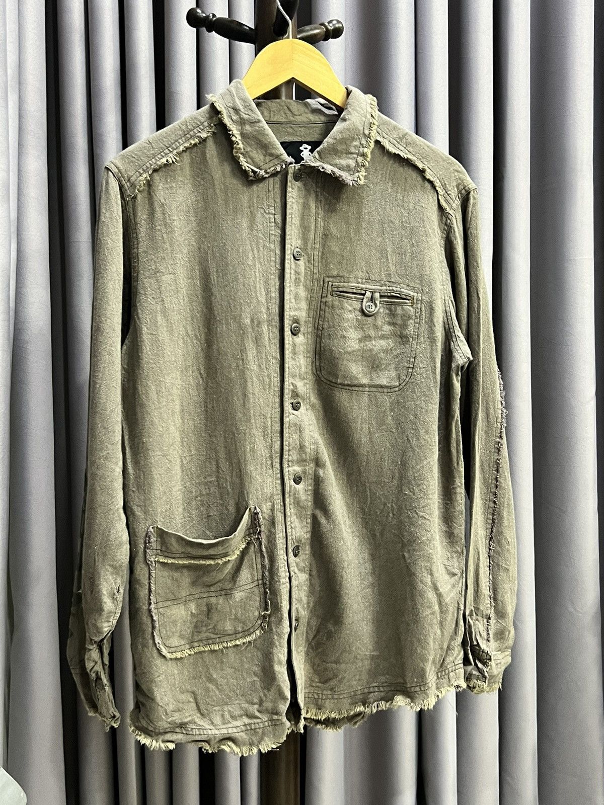 image of Harlem Globetrotters x Vintage Harlem Store Jacket in Grey, Men's (Size Medium)