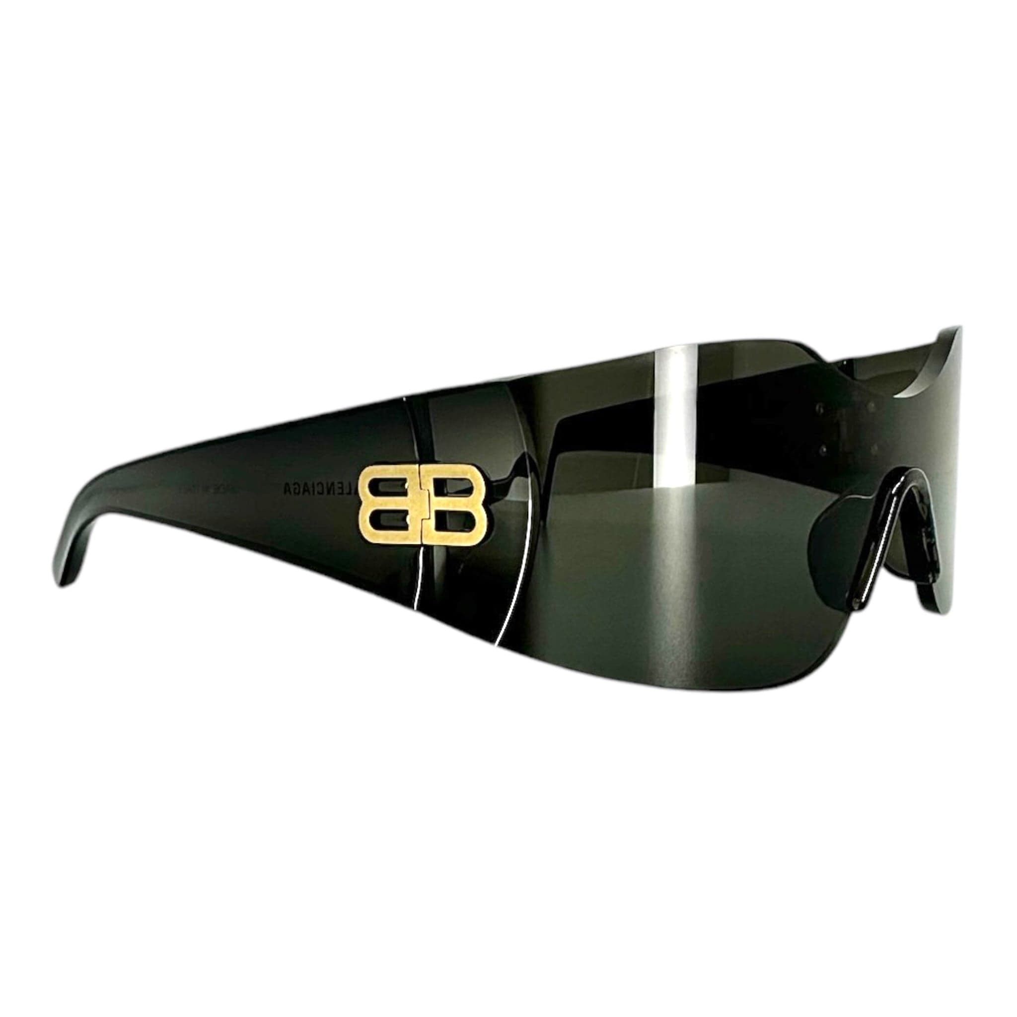 Balenciaga Hourglass Mask Glasses Black Size ONE SIZE - 1 Thumbnail