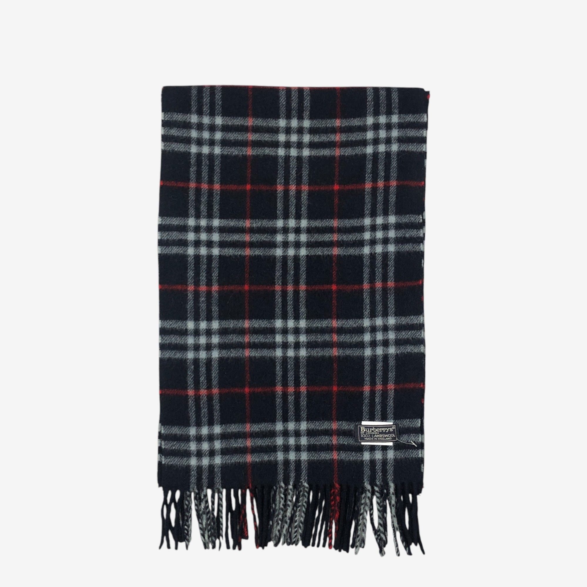 Burberry Vintage Burberry Scarf Muffler Wool Winter Scarves Size ONE SIZE - 2 Thumbnail