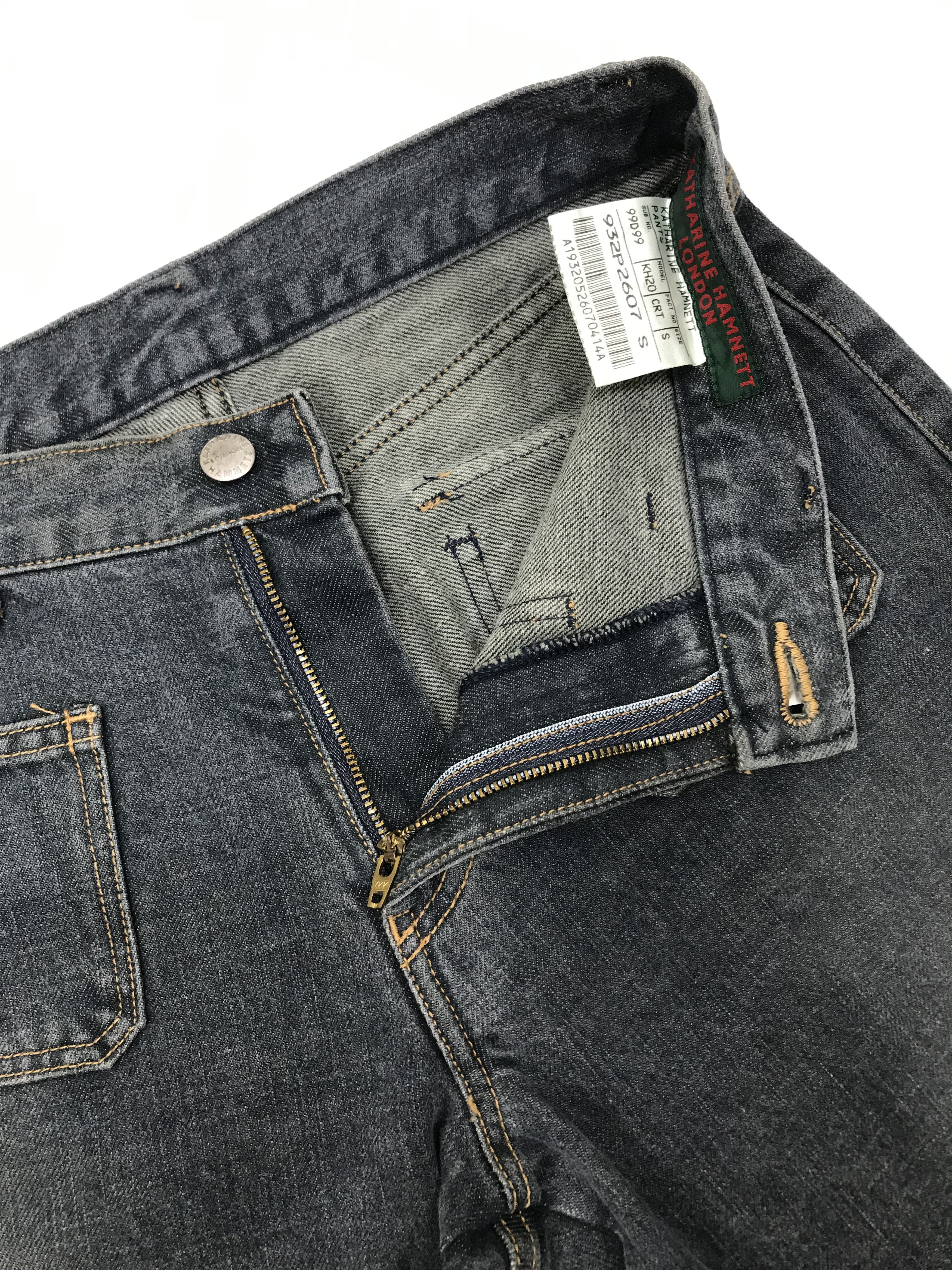 Katharine Hamnett London Vintage Katharine Hamnett London Super Flare Jeans Size 29" - 9 Thumbnail