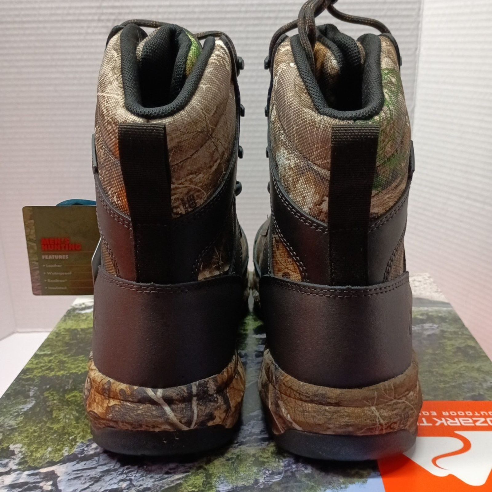 Other Ozark Trail Men's Size 10 US Hunting Boots Realtree Camo Size US 10 / EU 43 - 5 Thumbnail