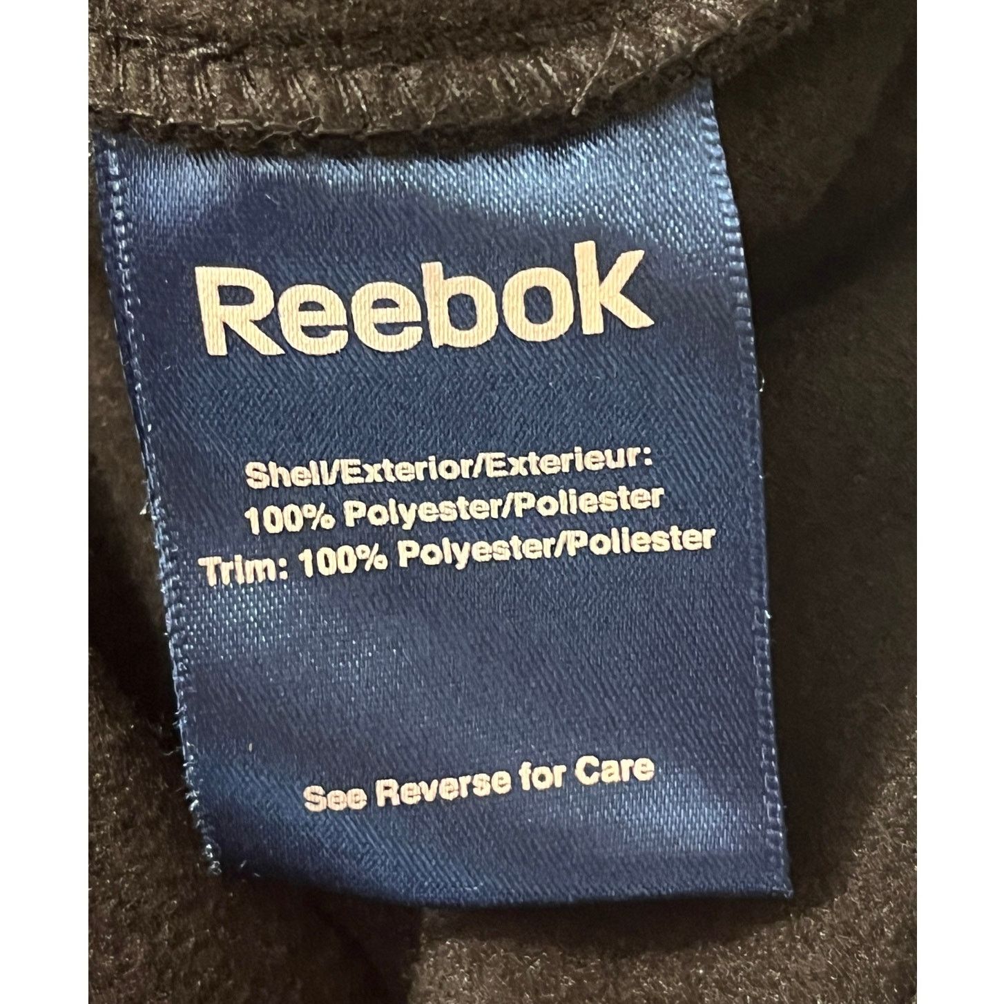 Reebok REEBOK PREMIUM MICRO FLEECE Jacket - X-Large - Black Size US XL / EU 56 / 4 - 10 Thumbnail