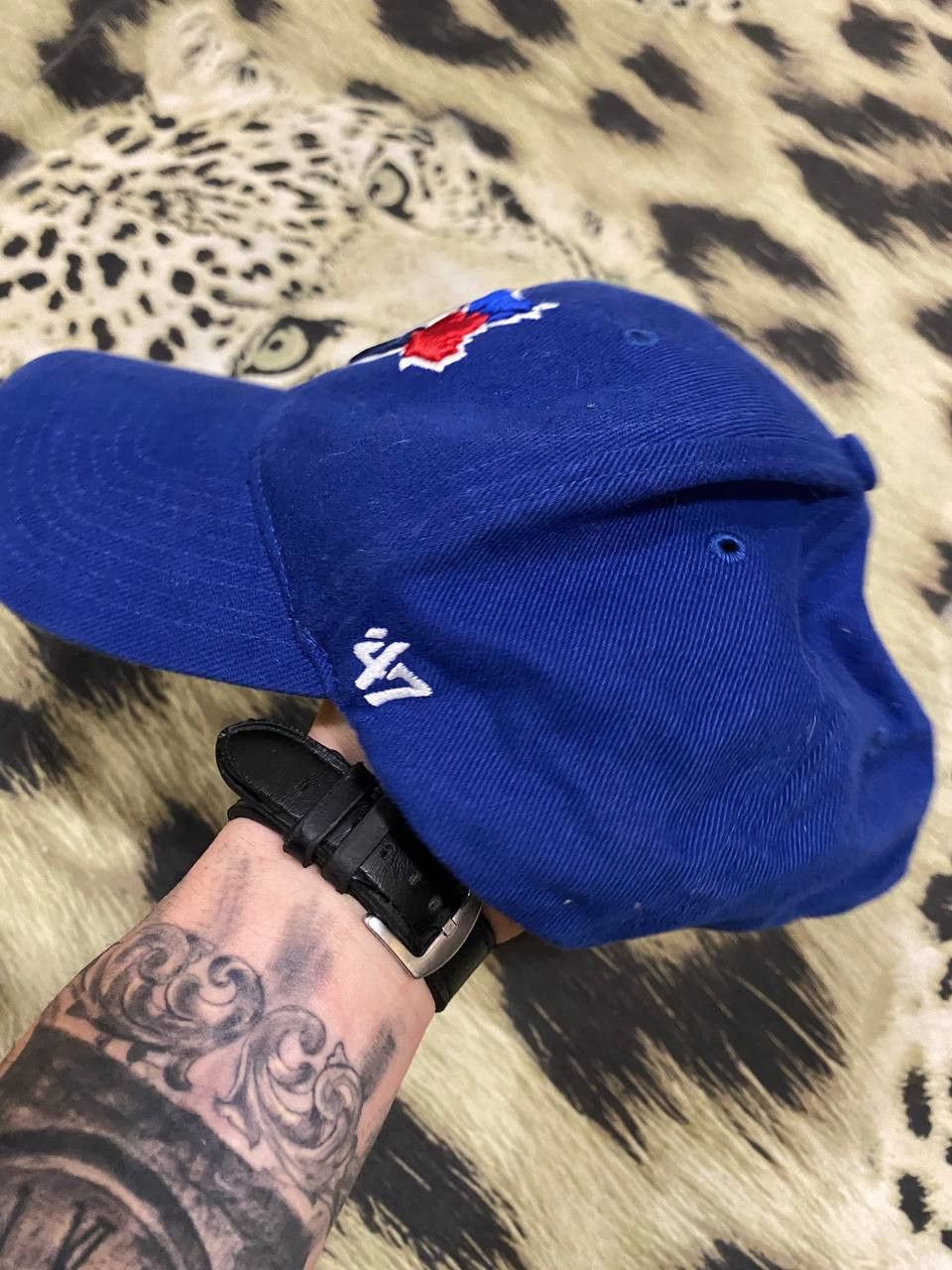 47 Brand × Vintage Toronto Blue Jays Hat Cap Snapback Baseball Adjustable Size ONE SIZE - 7 Thumbnail