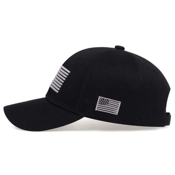 Other Men Flag Embroidered Baseball Cap Size ONE SIZE - 2 Thumbnail