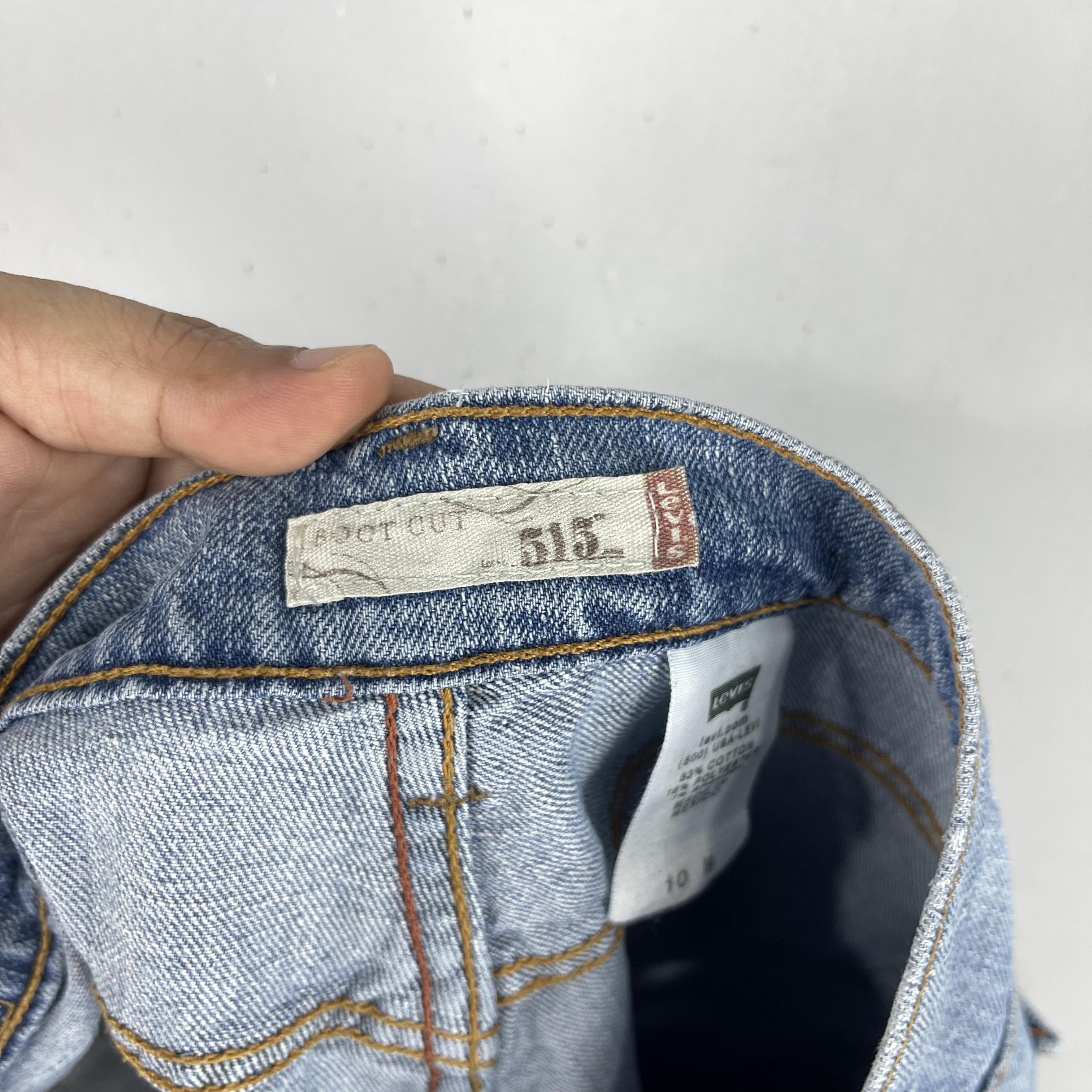 Levi's × Vintage W31 L31 Vintage Levis 515 Distressed Bootcut Jeans Size 31" - 5 Thumbnail