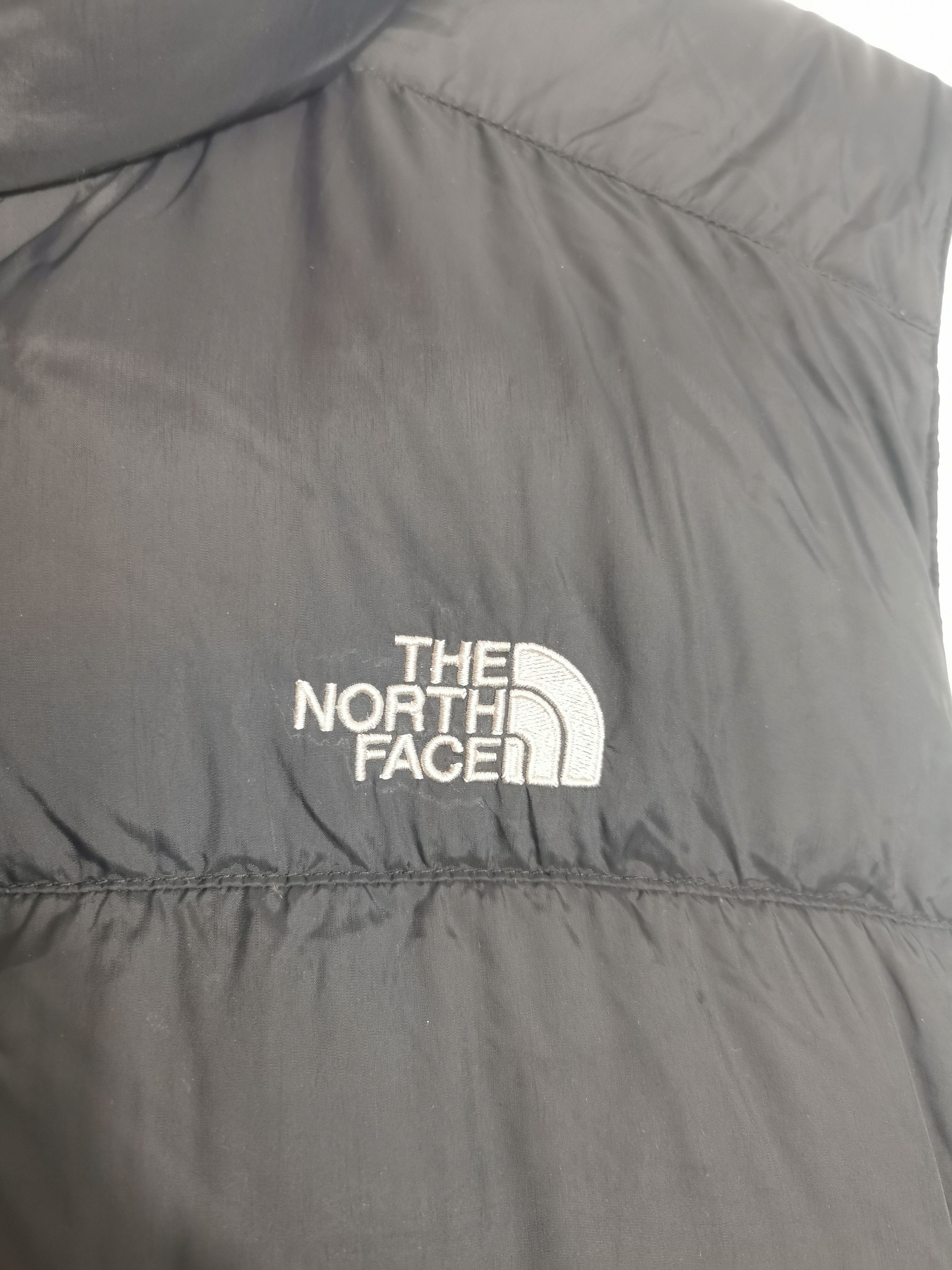The north face nuptse 550 vest puffer