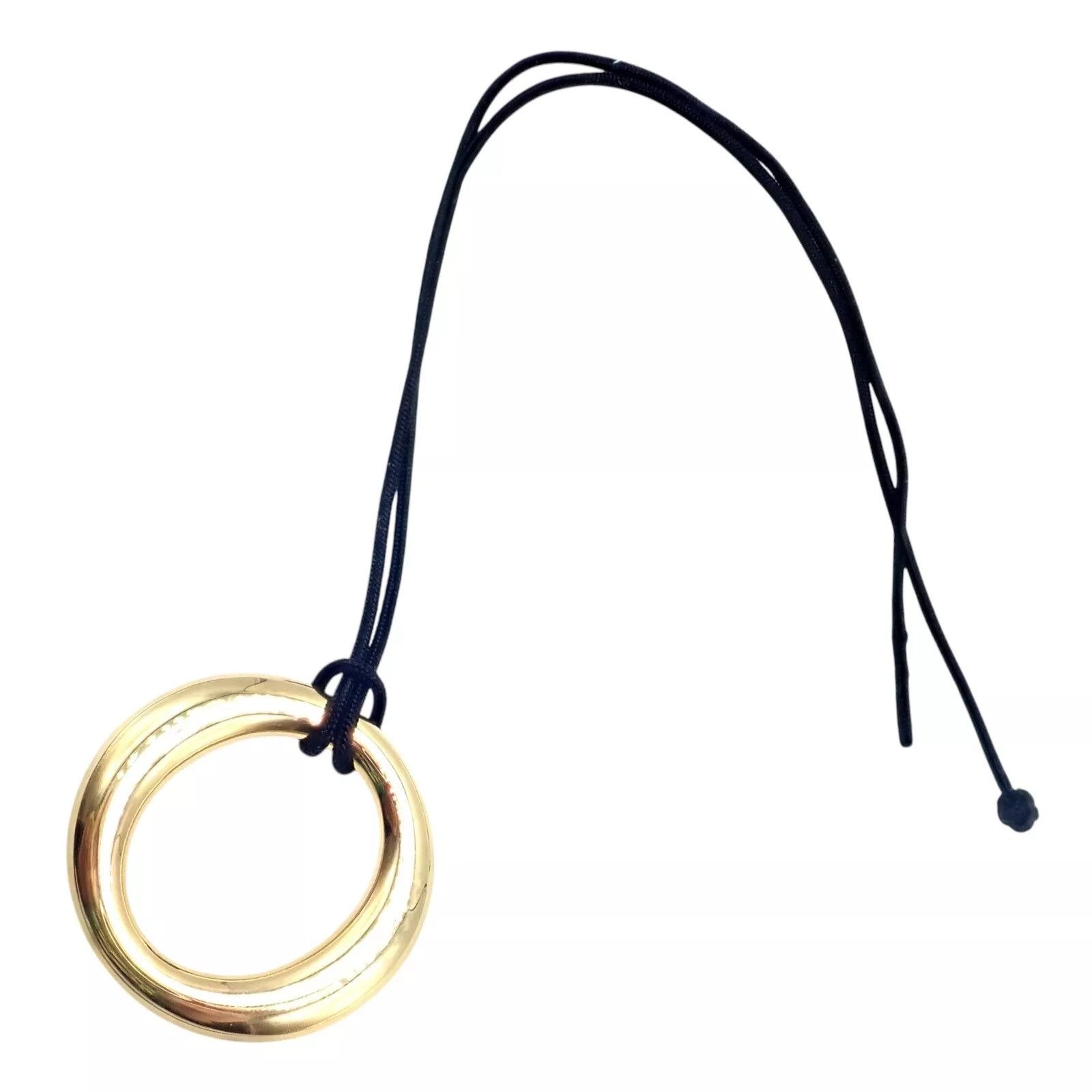 Tiffany & Co. 18k Yellow Gold Peretti 35mm Medium Sevillana Necklace Size ONE SIZE - 12 Thumbnail