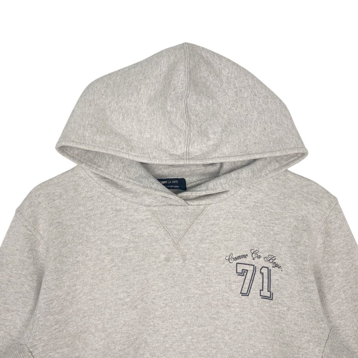 Champion Vintage Champion Comme Ca Boys Hoodie Sweater Grey Size M Size US M / EU 48-50 / 2 - 4 Thumbnail