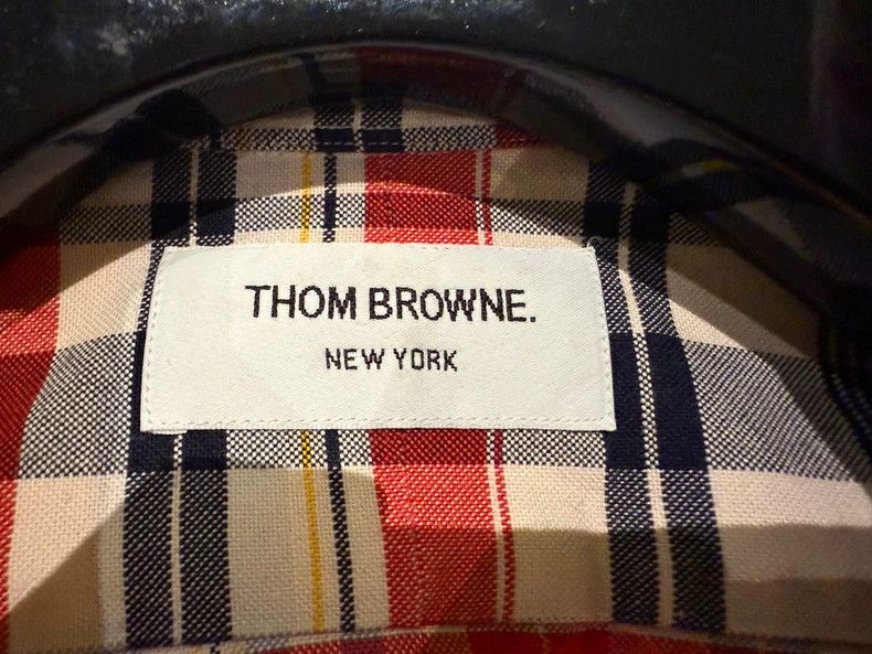 Thom Browne Thom Browne Rare plaid shirt 2503-Nextarrow Size US XS / EU 42 / 0 - 3 Thumbnail