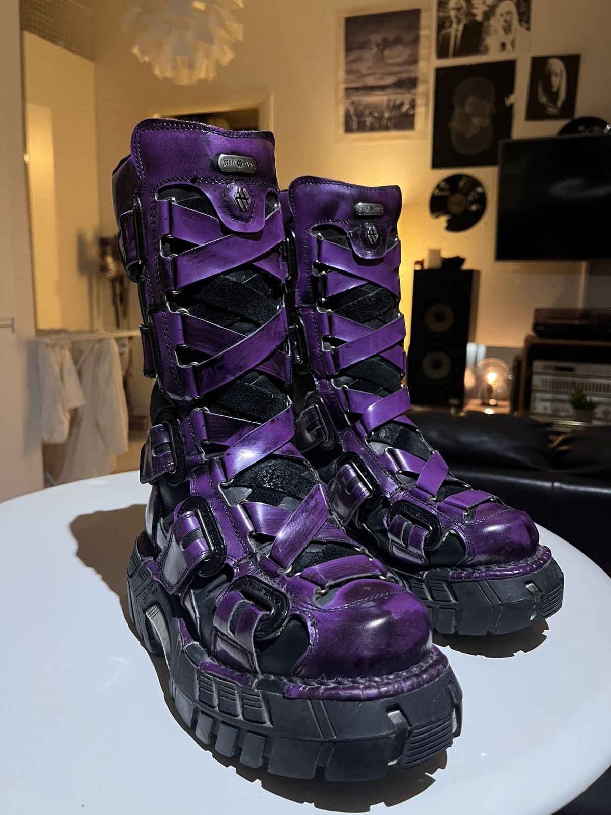 New Rock New Rock Boots - Ultra Rare Vintage | Grailed