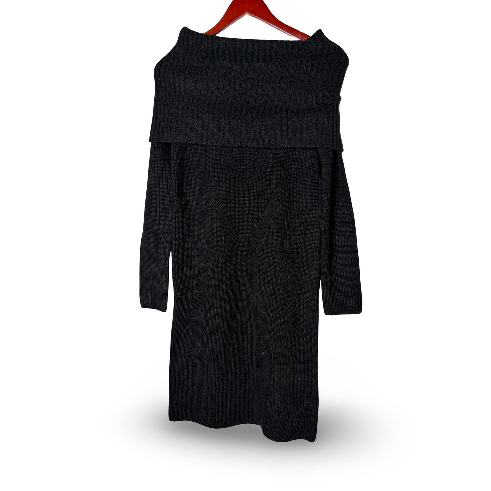 Tse TSE cashmere Multi Neck Knitted Knee Length Dress sz XS Size XS / US 0-2 / IT 36-38 - 3 Thumbnail