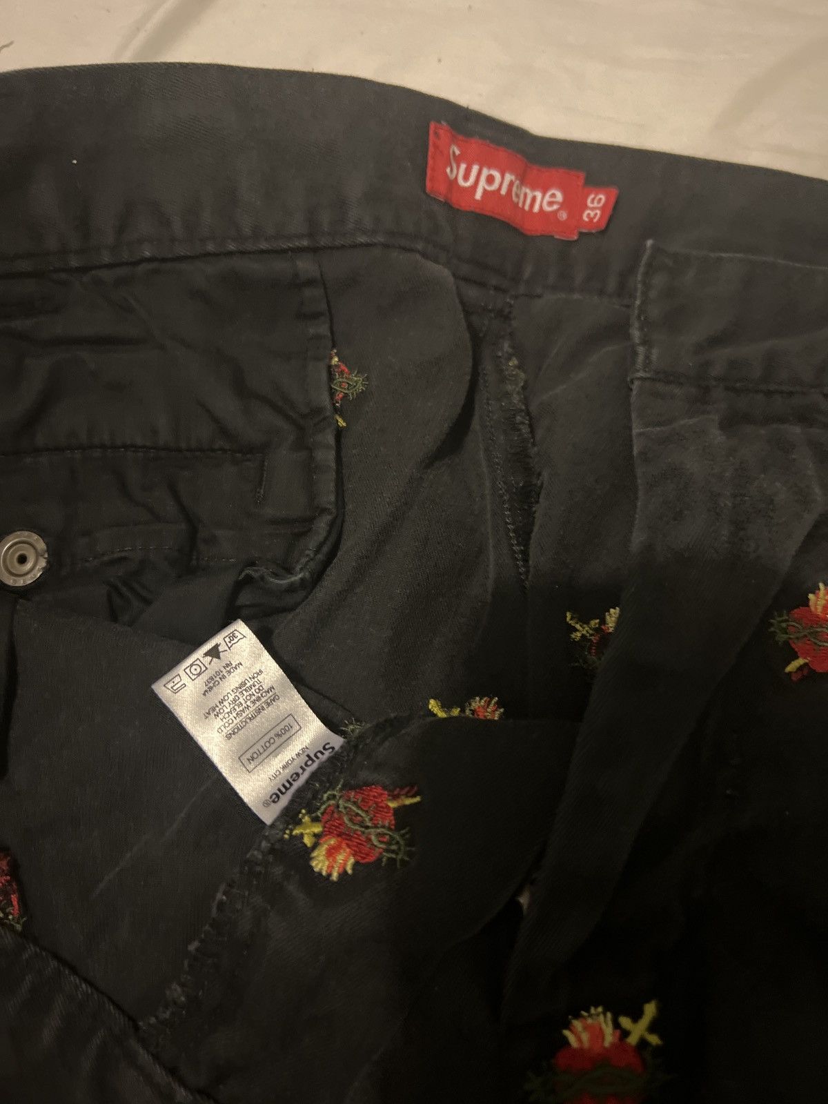 Supreme Sacred Hearts Work Pant Size US 36 / EU 52 - 5 Thumbnail