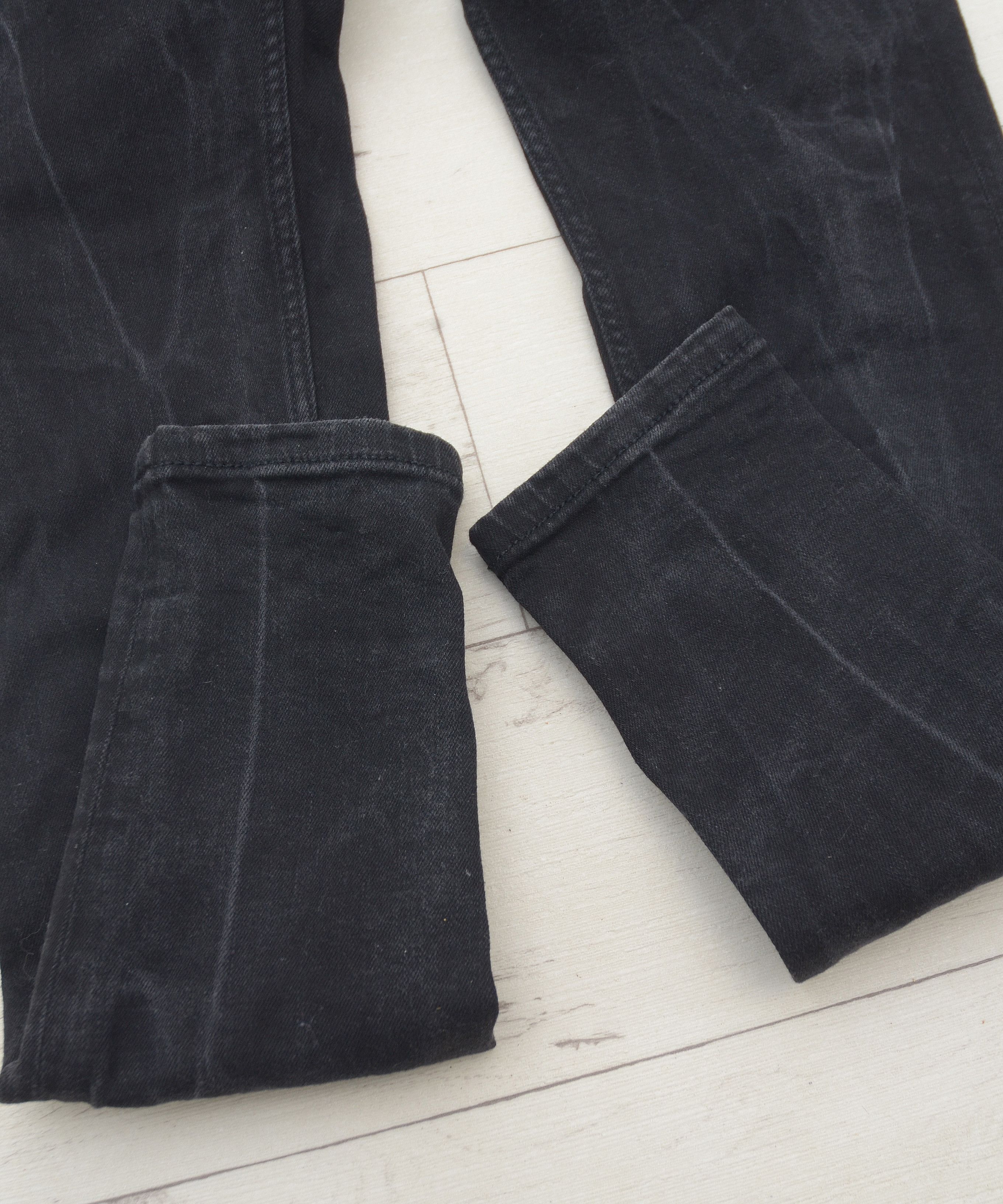 Burberry Burberry Brit Langley Skinny Ankle Deep Modal Jeans Y2K W29 Size 29" - 6 Thumbnail