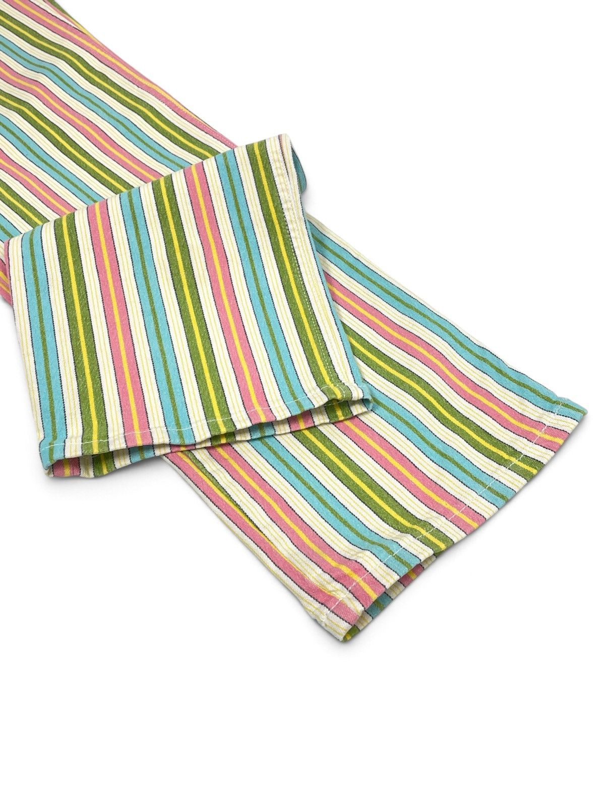 Moschino Moschino Jeans Vintage Striped Carnival Pants Size 31" - 14 Thumbnail