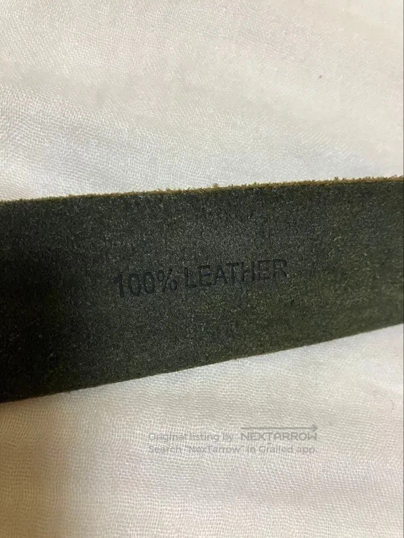RRL Ralph Lauren RRL Early Vintage Octagonal Buckle Belt. Size ONE SIZE - 6 Thumbnail
