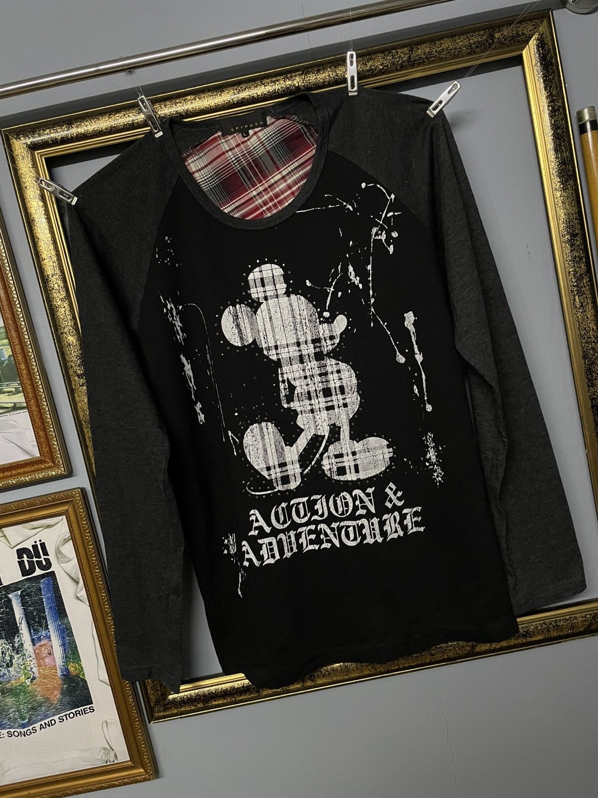 Designer × Japanese Brand × Vintage Vintage Japan Designer Spinash Mickey Punk Visual Art Tshirt Size US XS / EU 42 / 0 - 2 Thumbnail