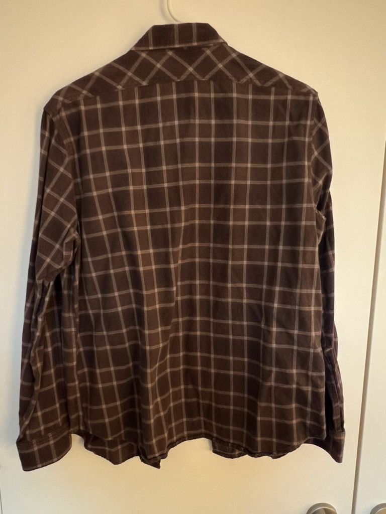 Other Aloha Sunday Long Sleeve Button Up Brown Plaid Size US M / EU 48-50 / 2 - 2 Thumbnail