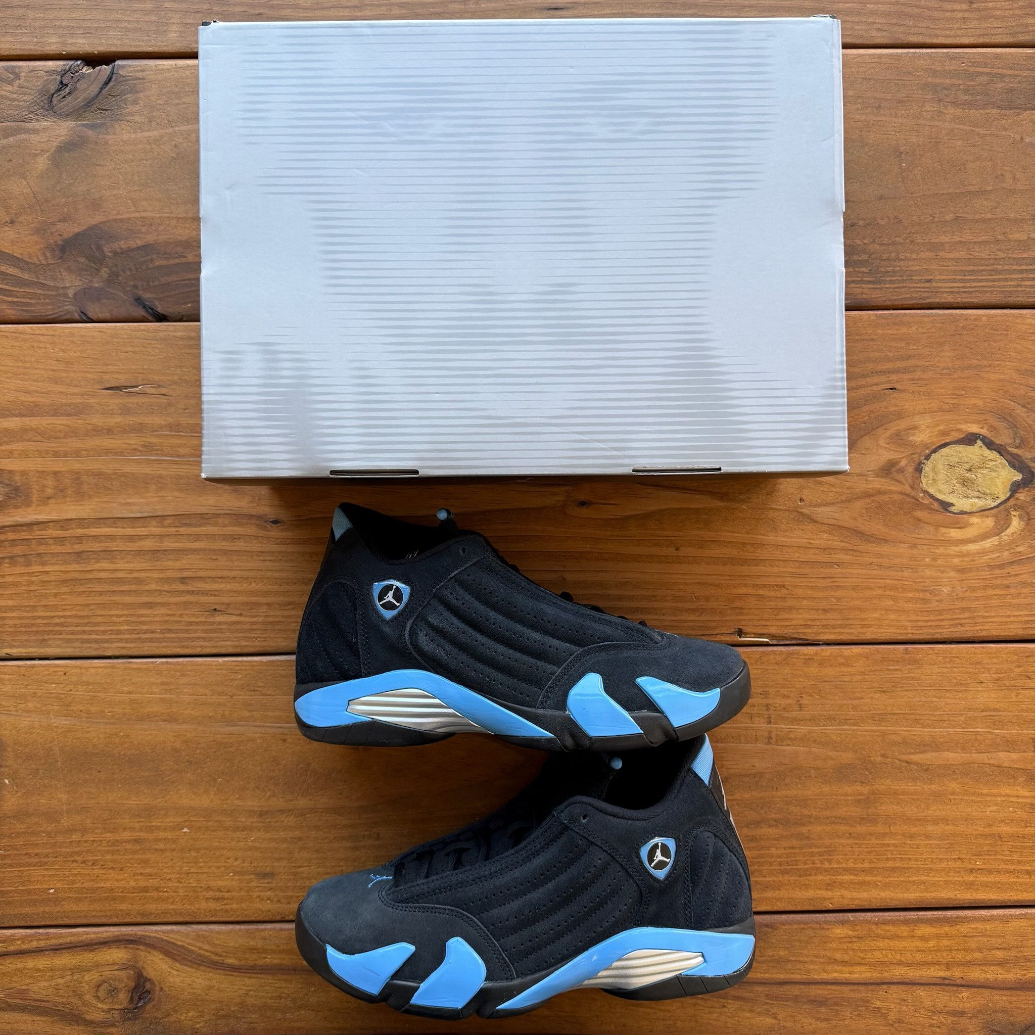 Jordan Brand Jordan 14 Retro 'Black University Blue' 2026 - 487471-007 Size US 13 / EU 46 - 1 Thumbnail