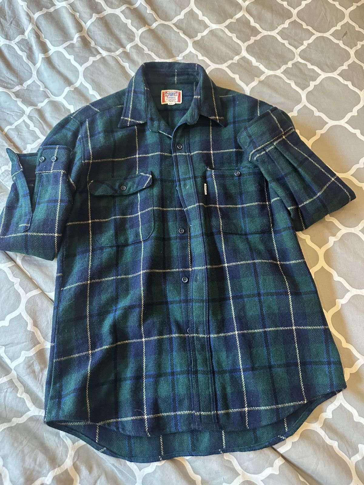 Budweiser Vintage Budweiser Flannel Size US M / EU 48-50 / 2 - 1 Thumbnail