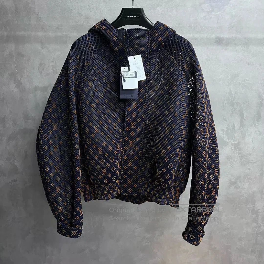 Louis Vuitton louis vuitton orange gradient logo jacket. Size US XXL / EU 58 / 5 - 1 Thumbnail