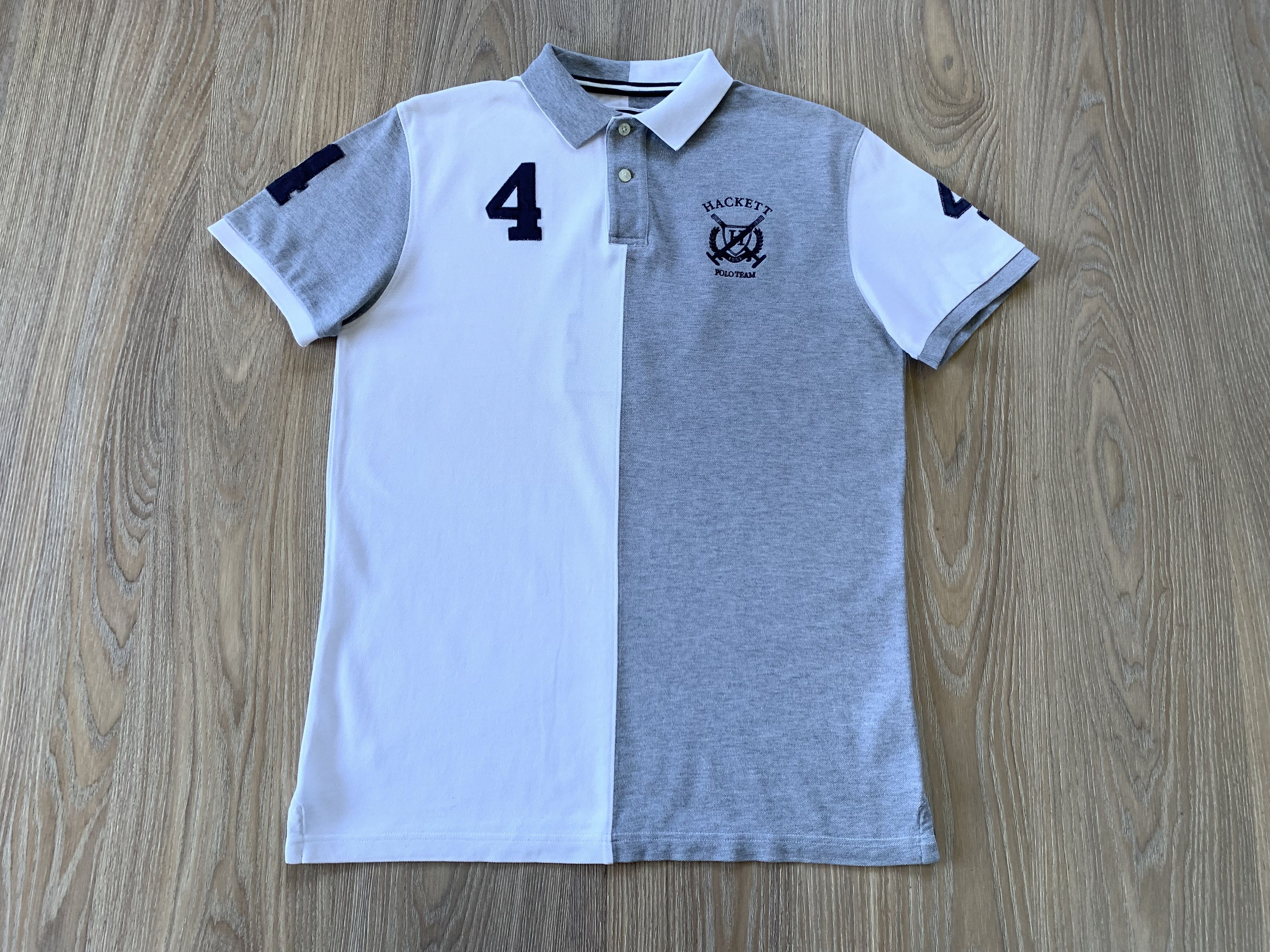 Hackett Hackett London Tailored Fit Cotton Polo Size US M / EU 48-50 / 2 - 2 Thumbnail