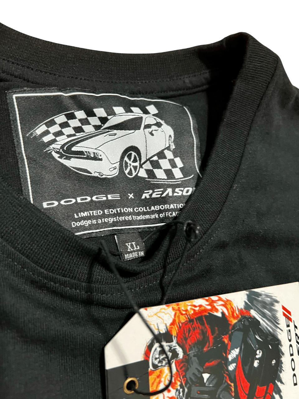 Reason Dodge x Reason SRT Demon Limited Edition Vintage T-Shirt Size US XL / EU 56 / 4 - 3 Thumbnail