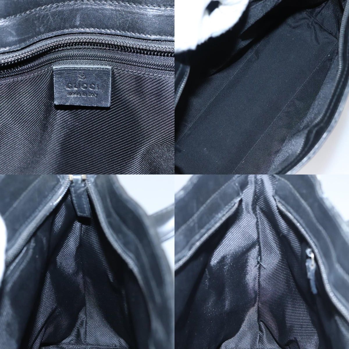 Gucci GUCCI GG Canvas Hand Bag Black Size ONE SIZE - 11 Thumbnail