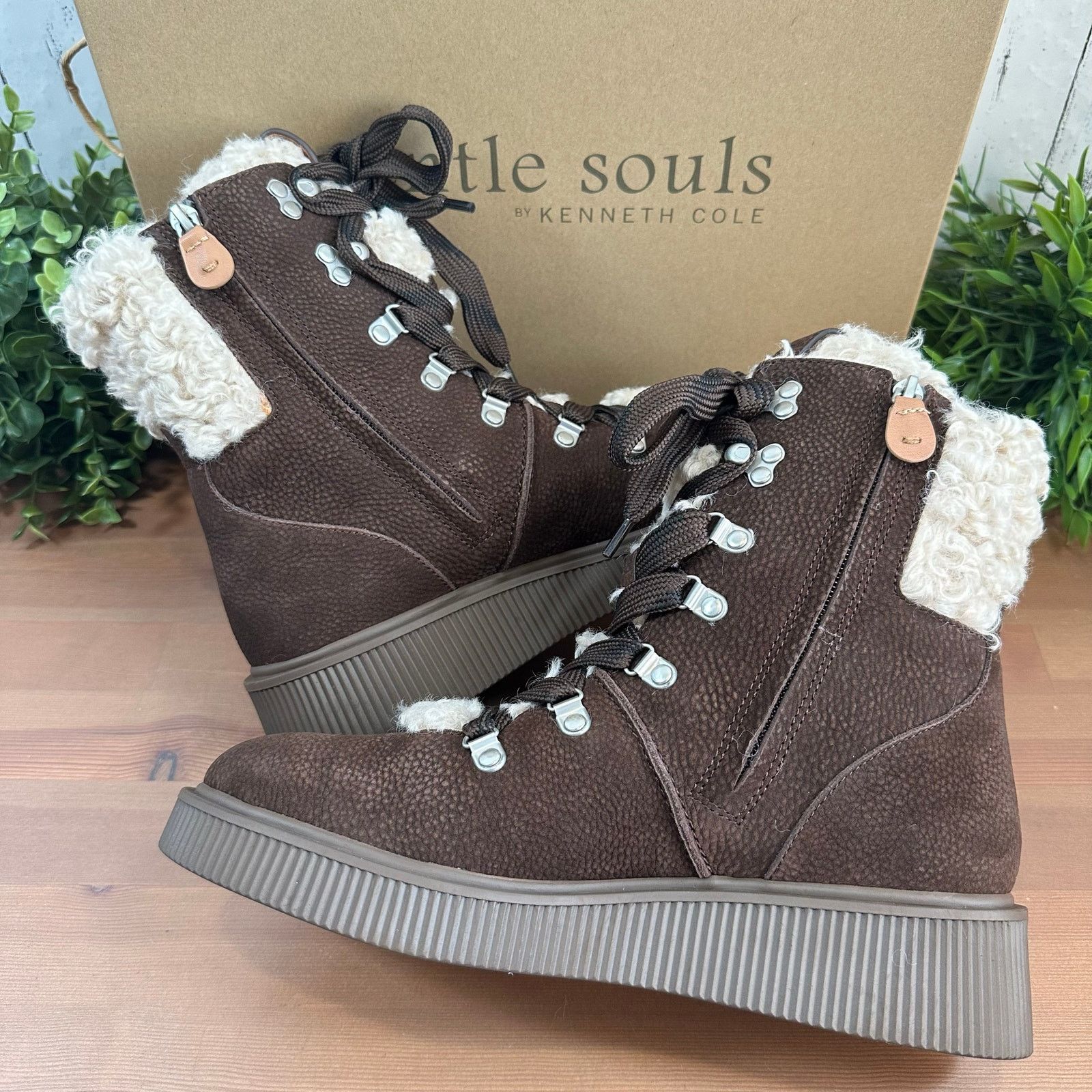 Gentle Souls Gentle Souls by Kenneth Cole Behann Alpine Lace-up Boots Size US 6 / IT 36 - 7 Thumbnail