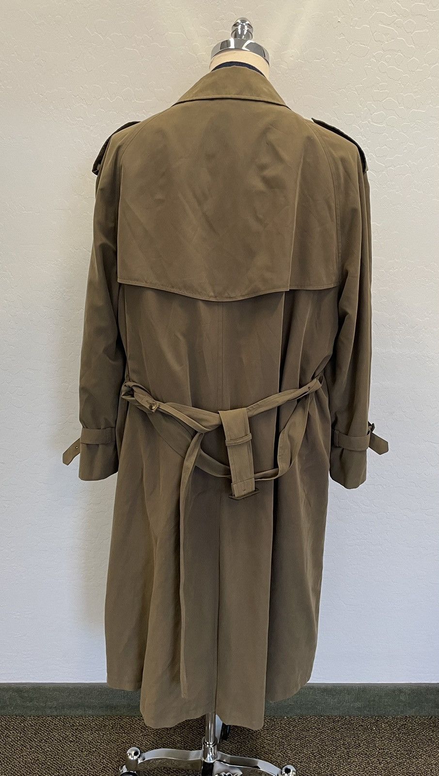 Brooks Brothers × Vintage Vintage Double Breasted Twill Trench Size US XXL / EU 58 / 5 - 4 Thumbnail