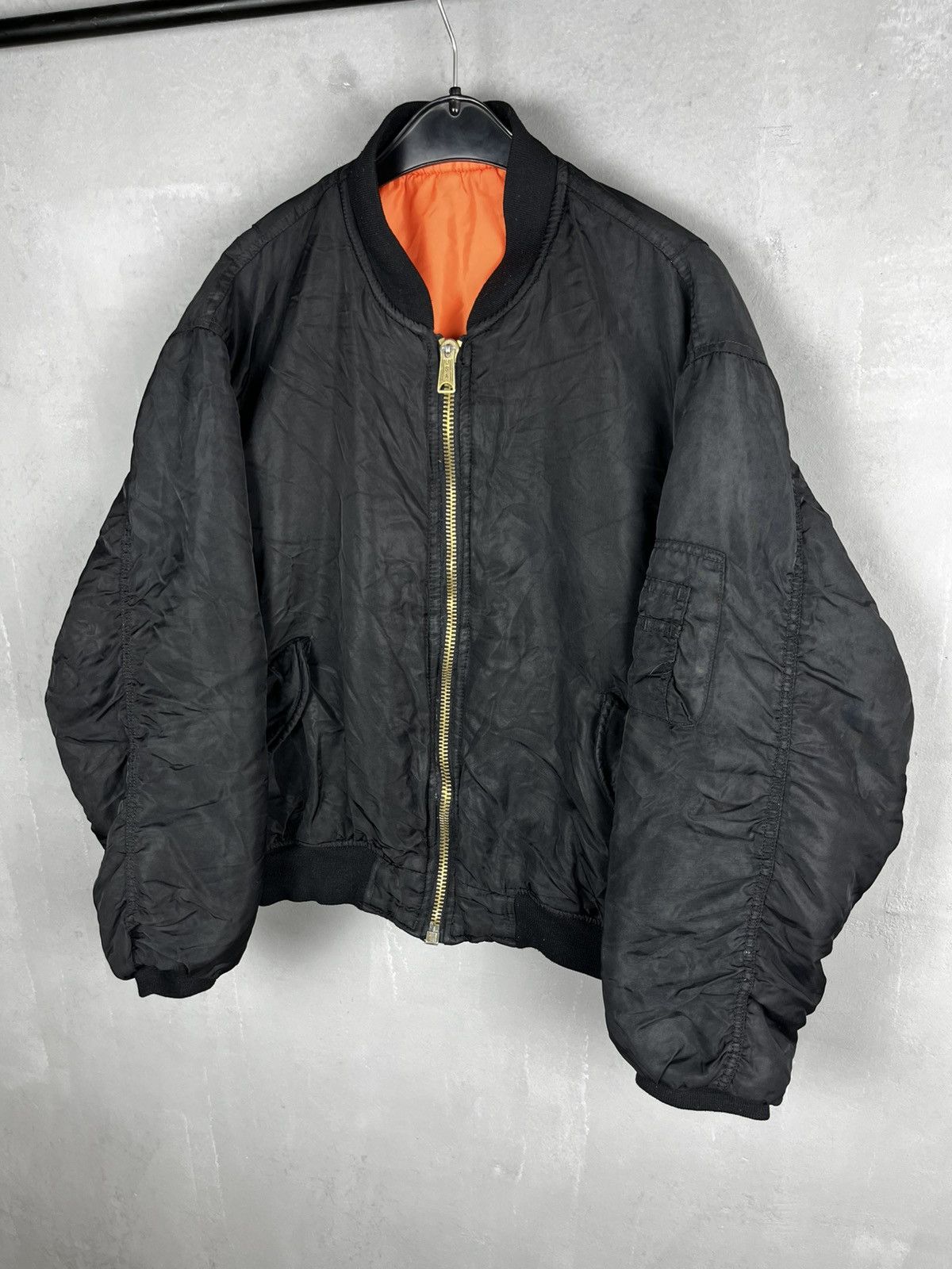 Alpha Industries MA-1 Bomber Jacket 78 Black Size XL Size US XL / EU 56 / 4 - 1 Thumbnail