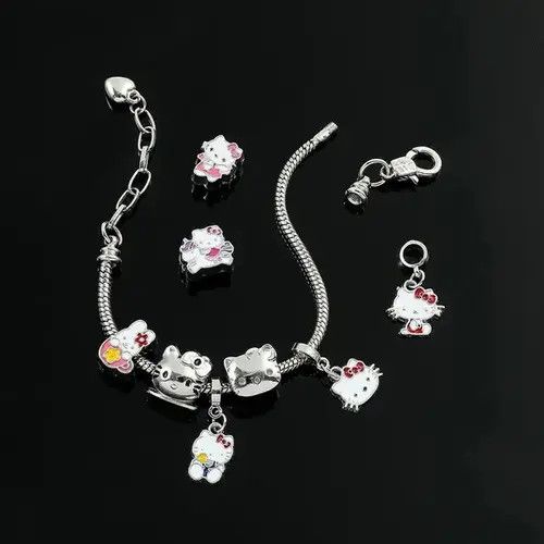 Jewelry × Vintage Kitty Charms Bracelet Size ONE SIZE - 3 Thumbnail