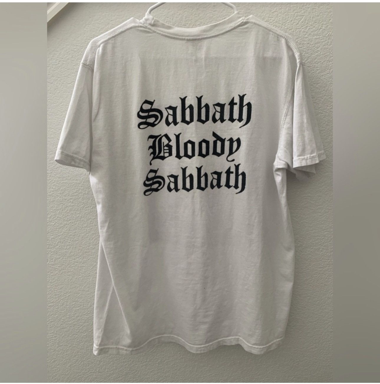 Black Sabbath Black Sabbath Vintage Band Tee Sabbath Bloody Sabbath L 1/1 Size US L / EU 52-54 / 3 - 3 Thumbnail