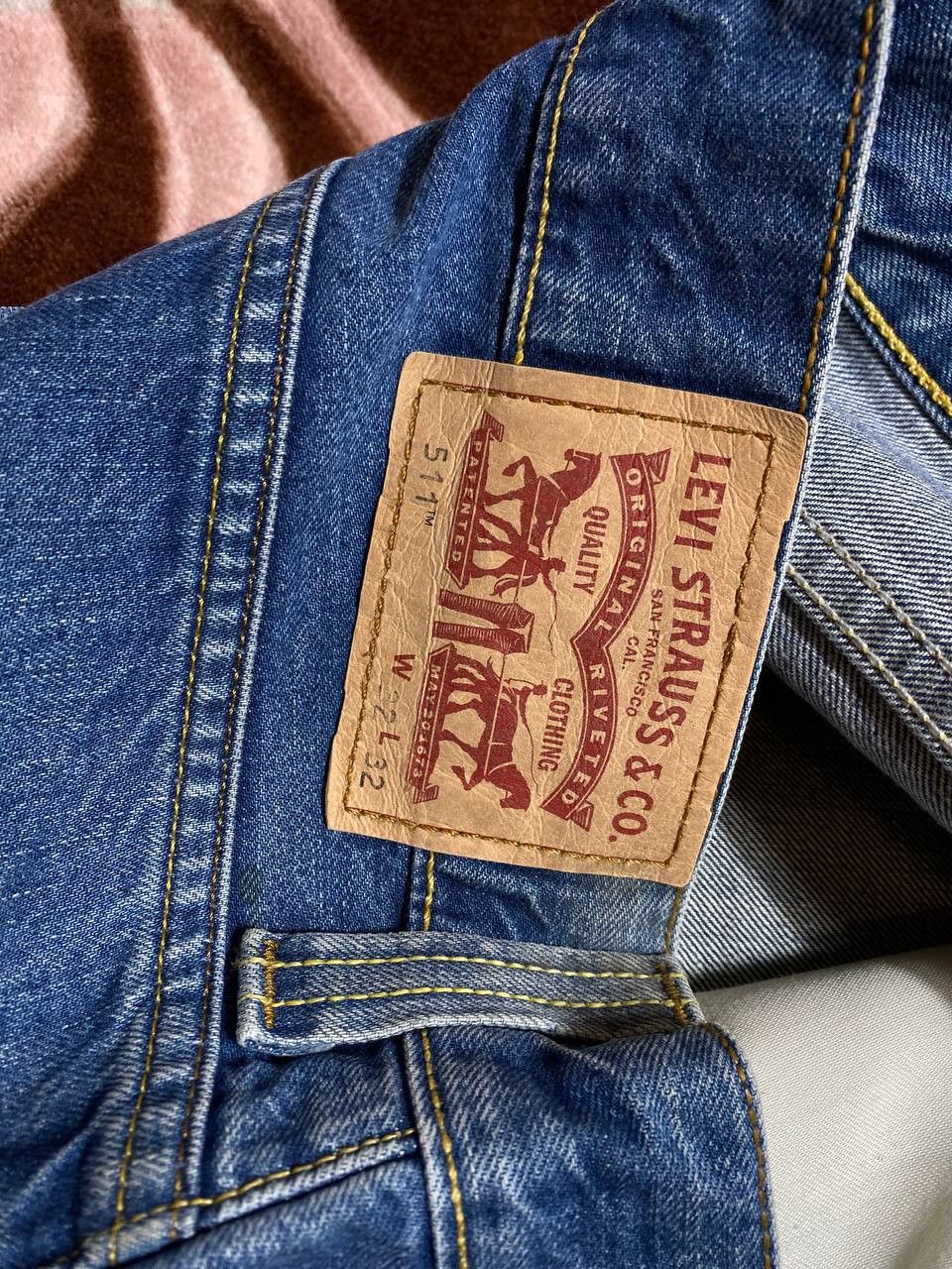 Levi's Crazy Levis 511 Dirty Baggy Faded Distressed Jeans pants Size US 32 / EU 48 - 2 Thumbnail