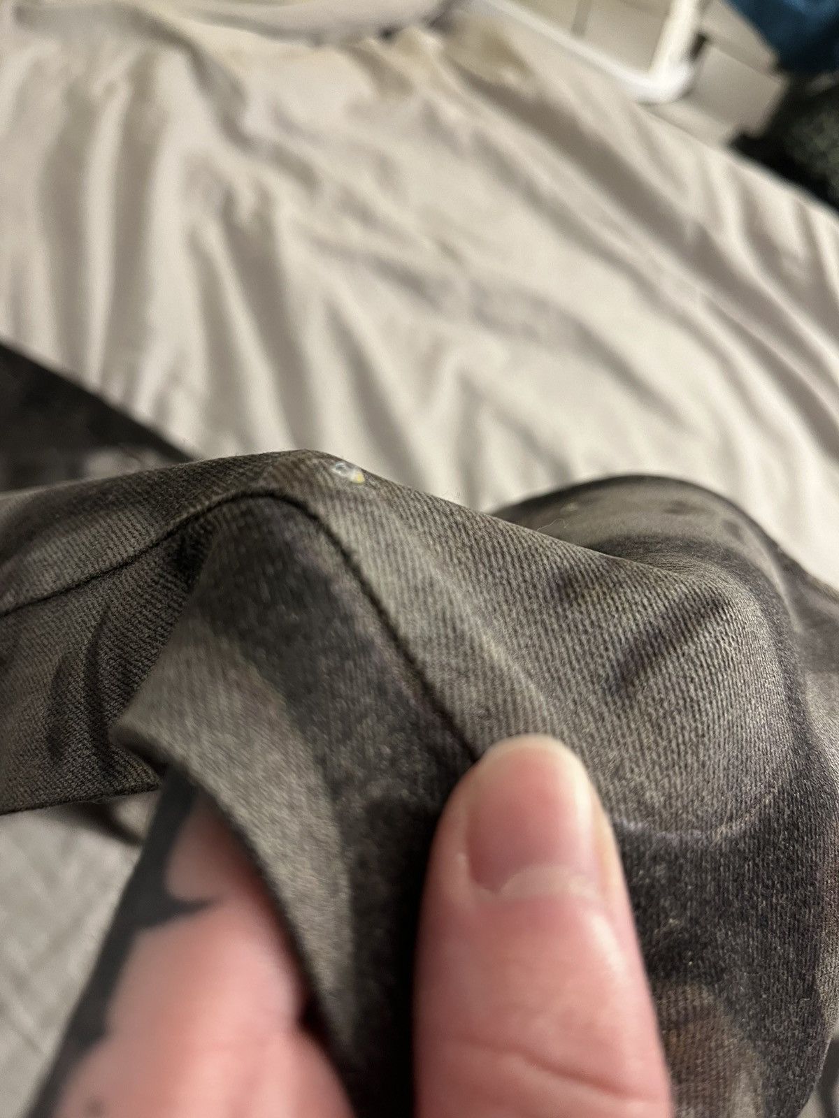 Other Grey wicked violence face denim Size US 29 - 4 Thumbnail