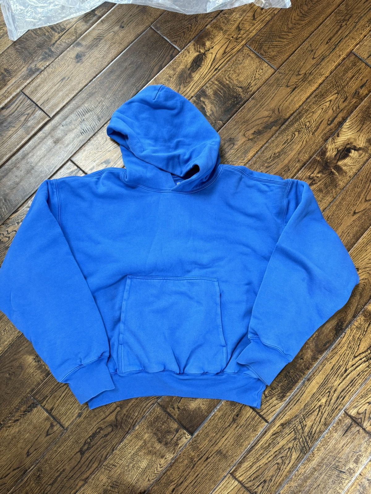 Gap Yeezy Gap Perfect Hoodie Blue | Grailed