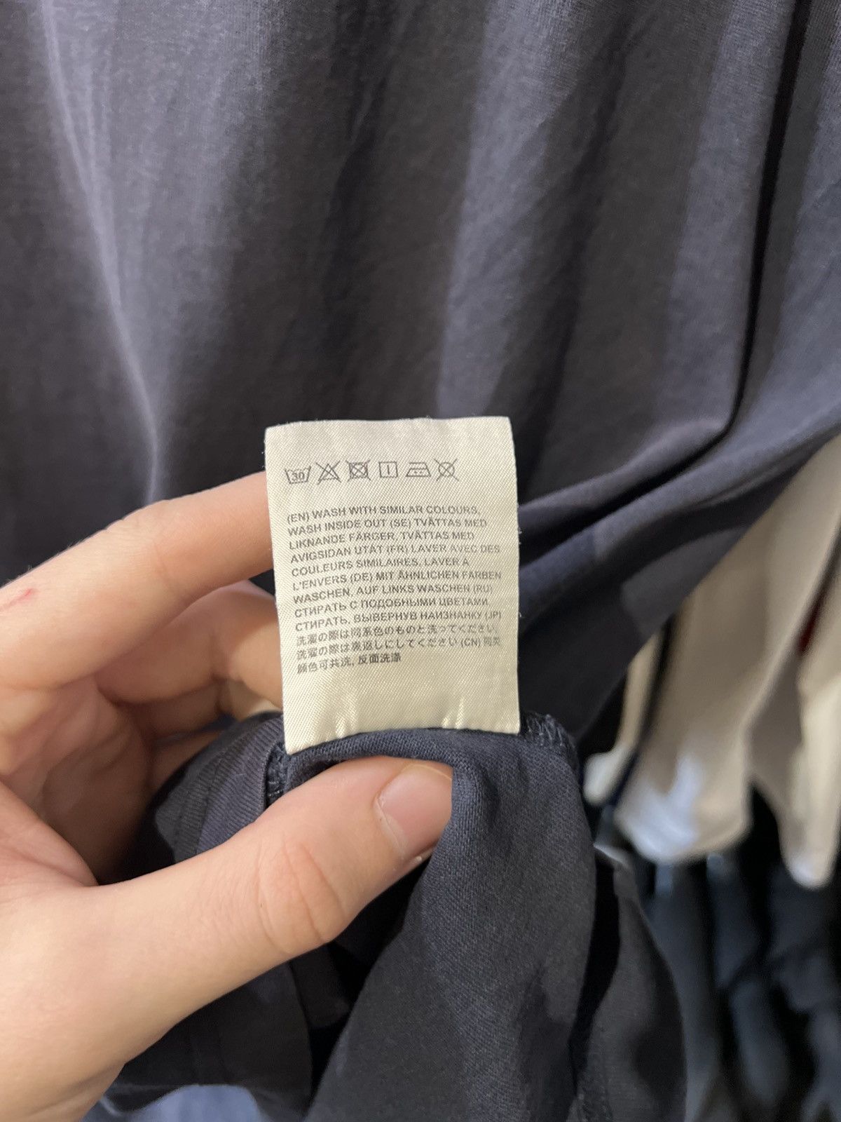 Acne Studios VINTAGE ACNE STUDIOS NASH FACE BLANK LOGO BLUE T SHIRT Size US M / EU 48-50 / 2 - 10 Thumbnail