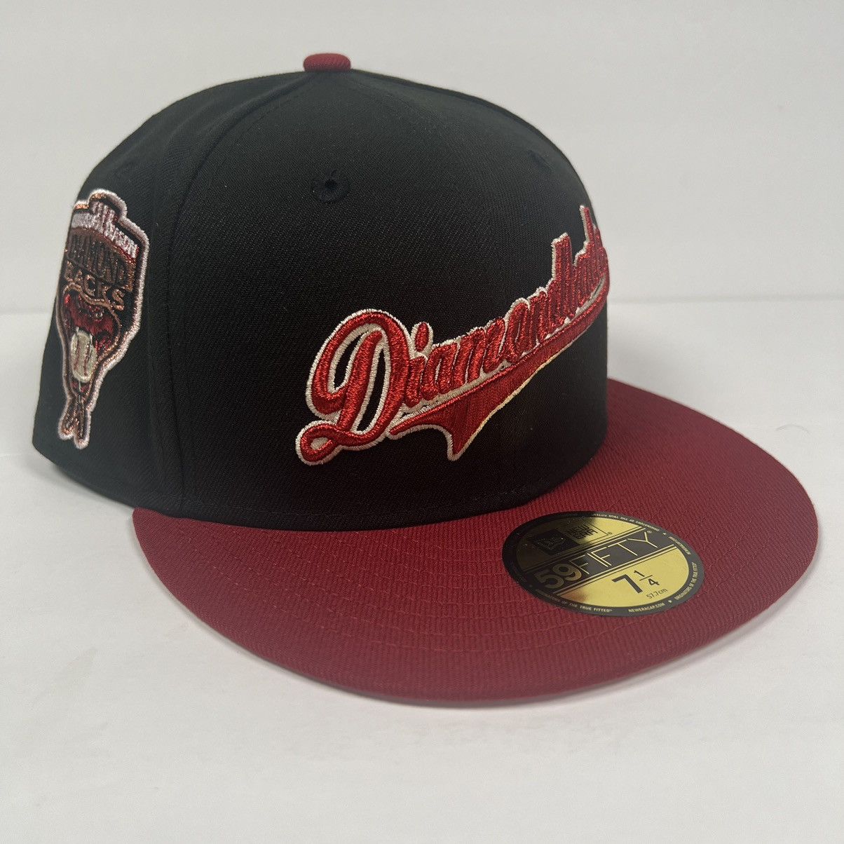 Hat Club Hat Club Arizona Diamondbacks Black UV Pink Script Sz 7 1/2 Size ONE SIZE - 1 Thumbnail