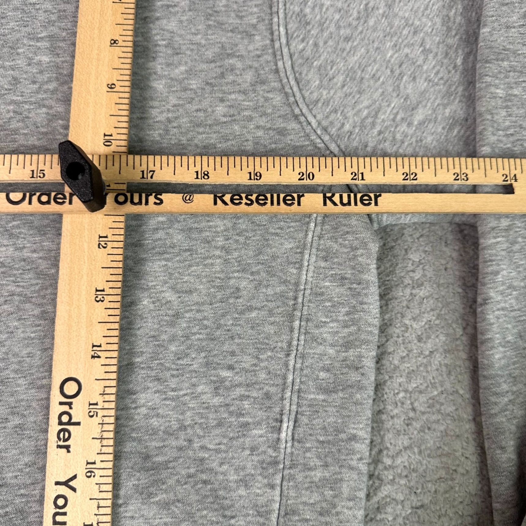 Nike VINTAGE Nike Sweatshirt Hoodie S Small Gray Embroidered Swoosh Distressed Essential Crew Neck Pullover Logo Pocket Hooded Men Size US S / EU 44-46 / 1 - 7 Thumbnail