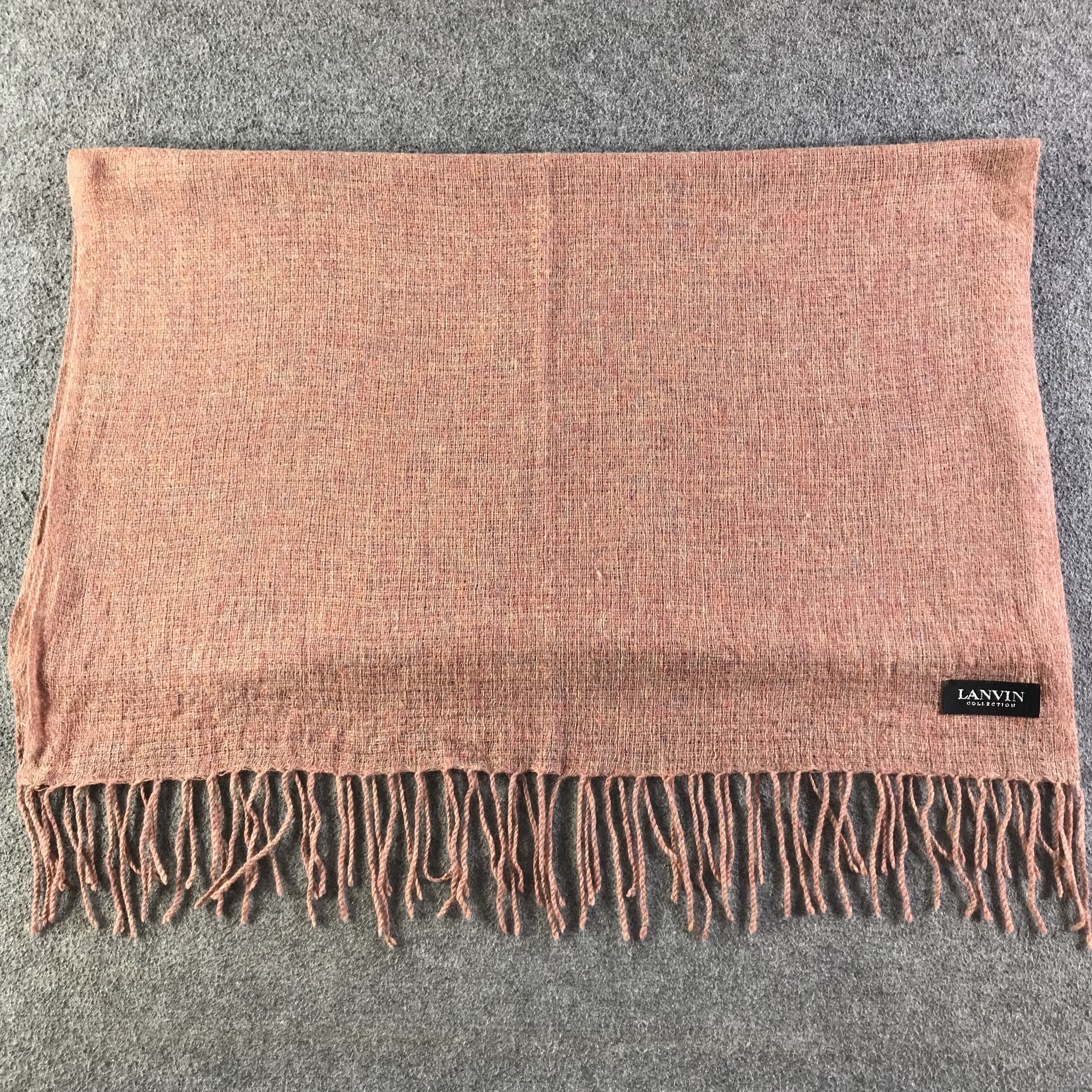 Lanvin Lanvin Oversize Scarf / Muffler / Neckwear SS1533 Size ONE SIZE - 3 Thumbnail