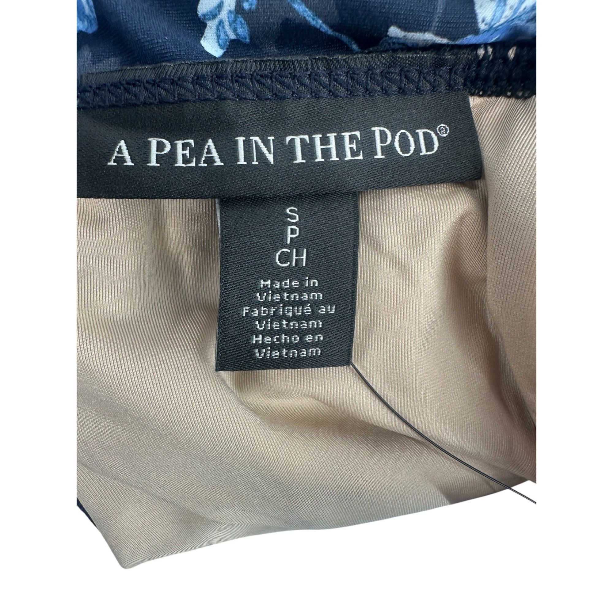 Other A Pea in the Pod Swim - Navy Floral Ruffle One Piece NWT - S Size S / US 4 / IT 40 - 6 Thumbnail