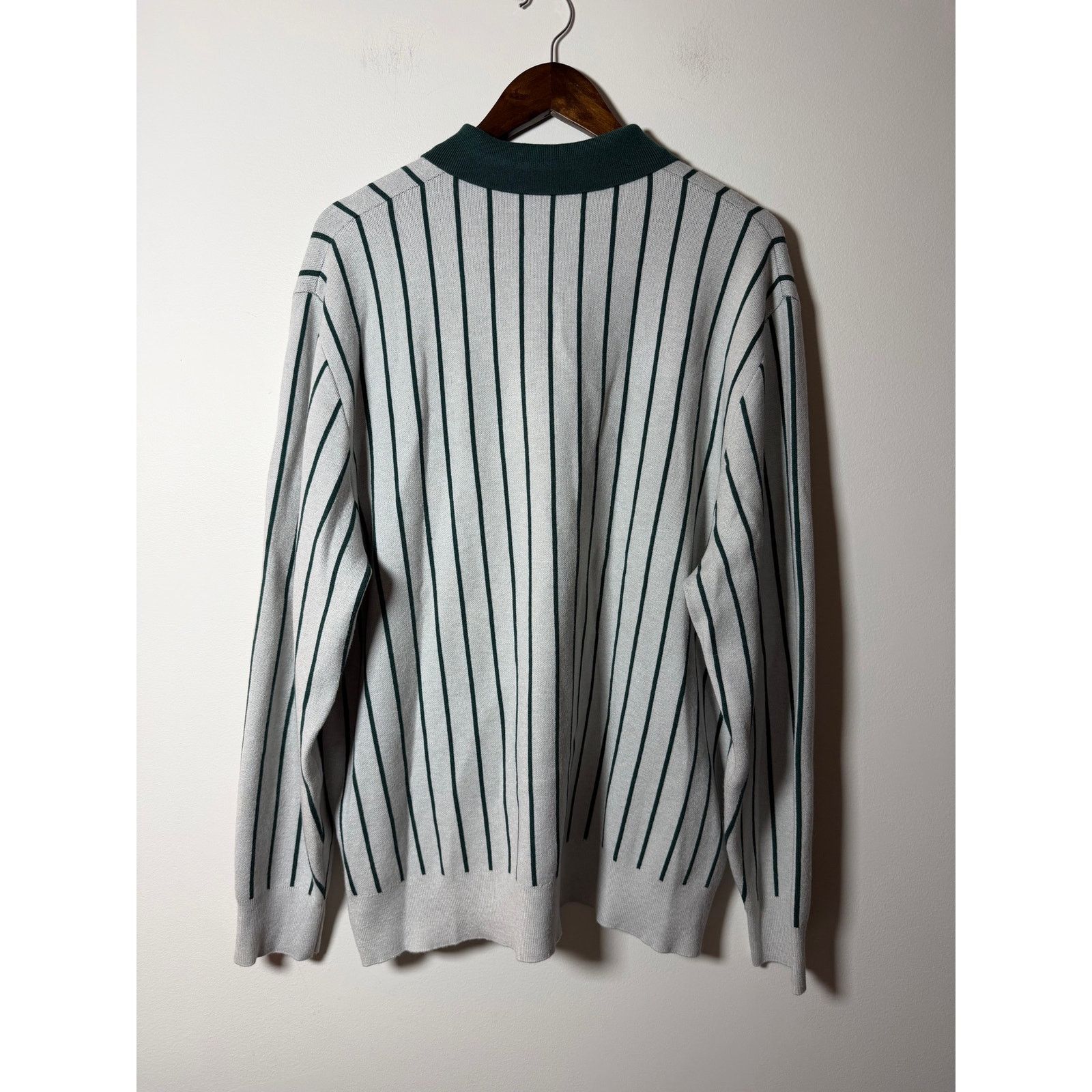 Kith Kith Harmon Rugby Pullover Sweater 'Light Heather Grey' Size US XL / EU 56 / 4 - 3 Thumbnail